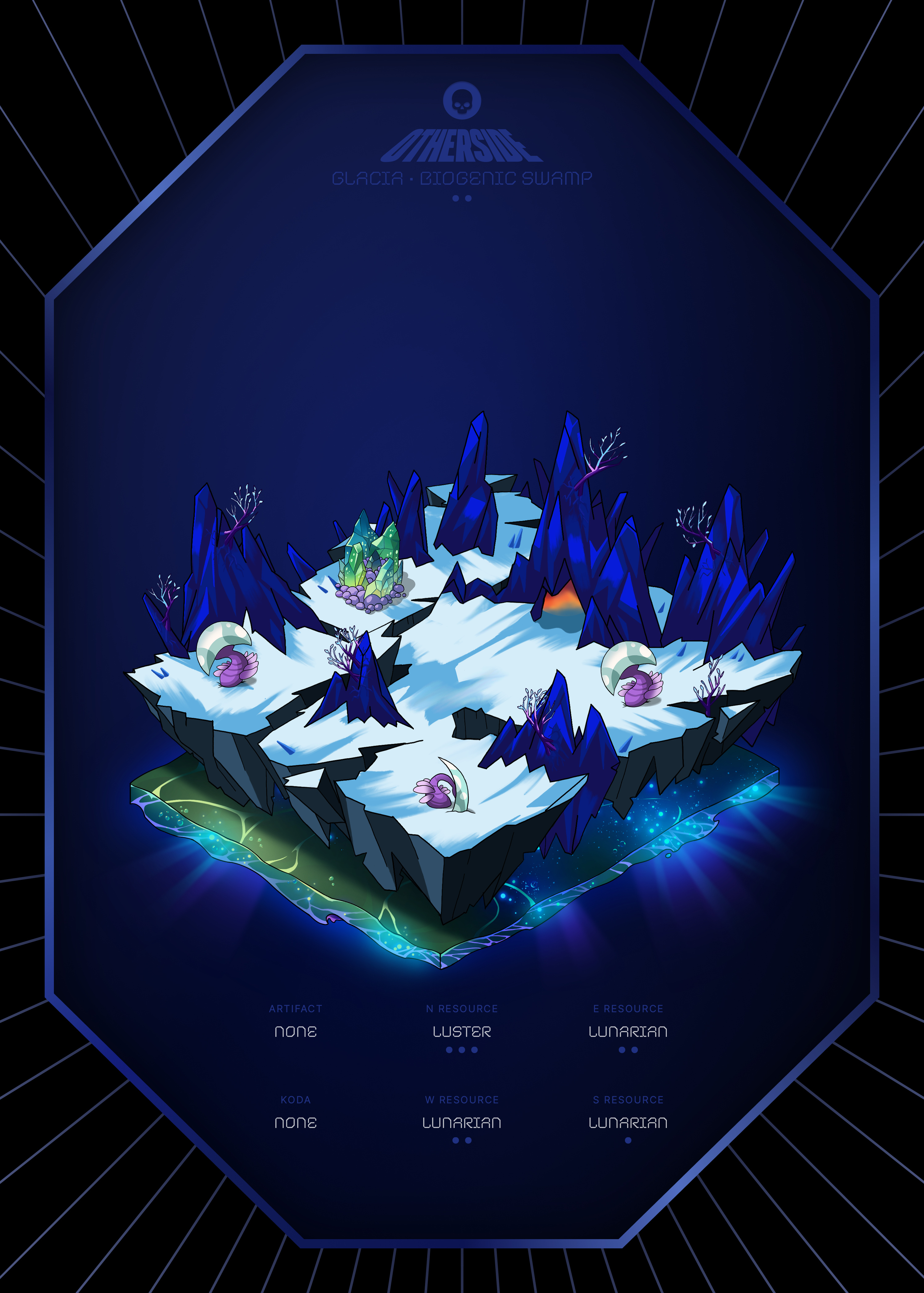 Otherdeed #6019 — Glacia