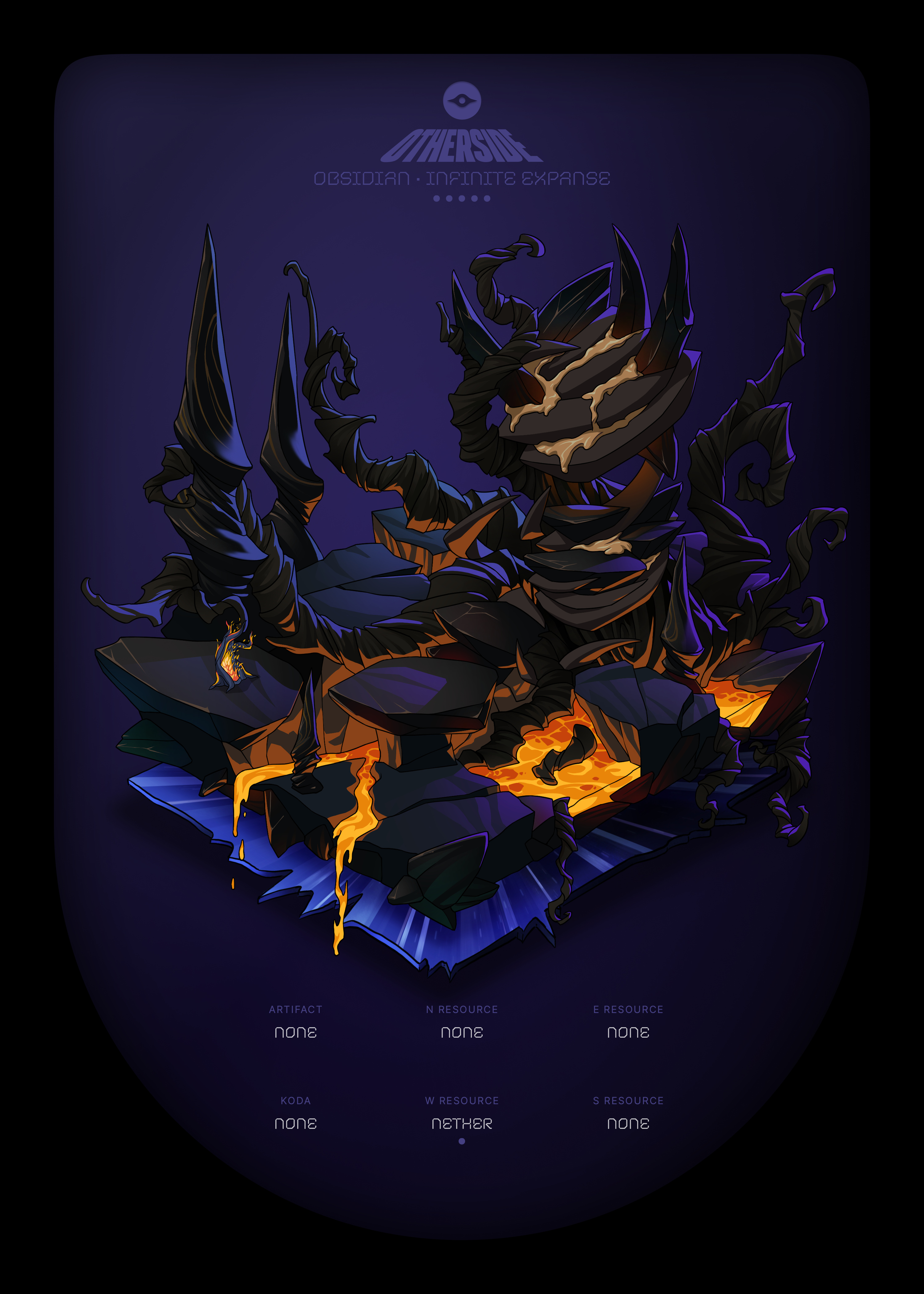 Otherdeed #44651 — Obsidian