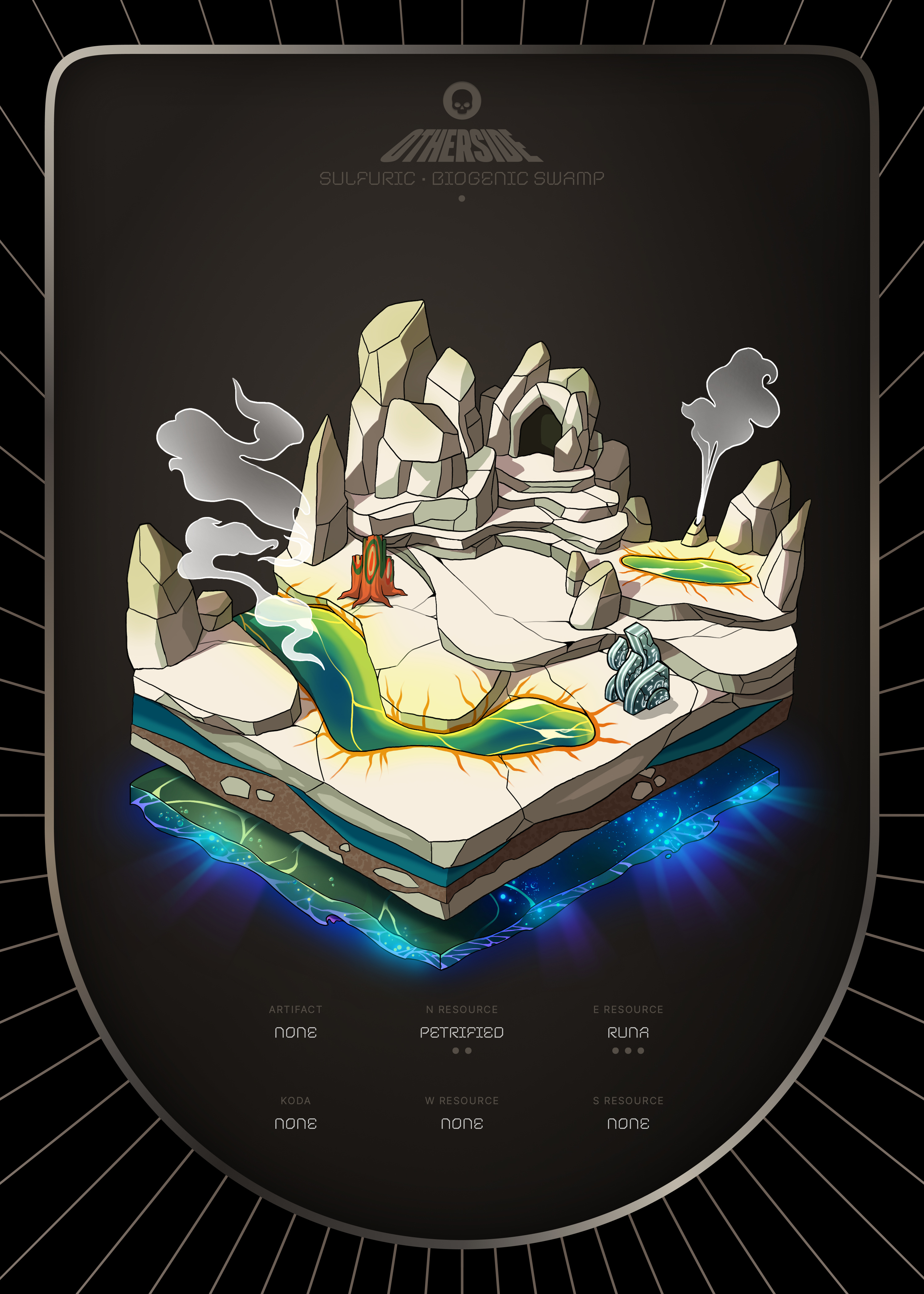 Otherdeed #1114 — Sulfuric