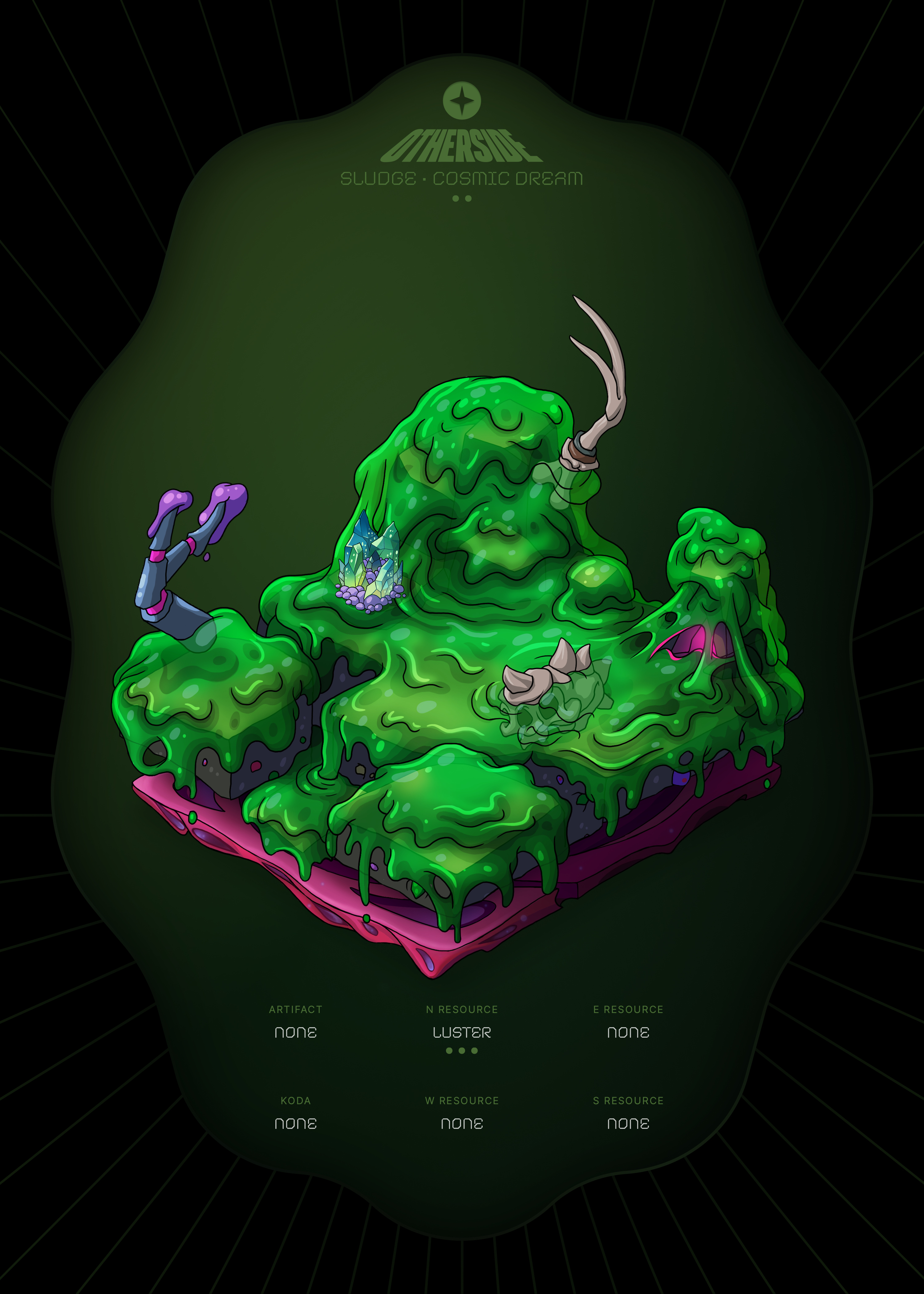 Otherdeed #90896 — Sludge