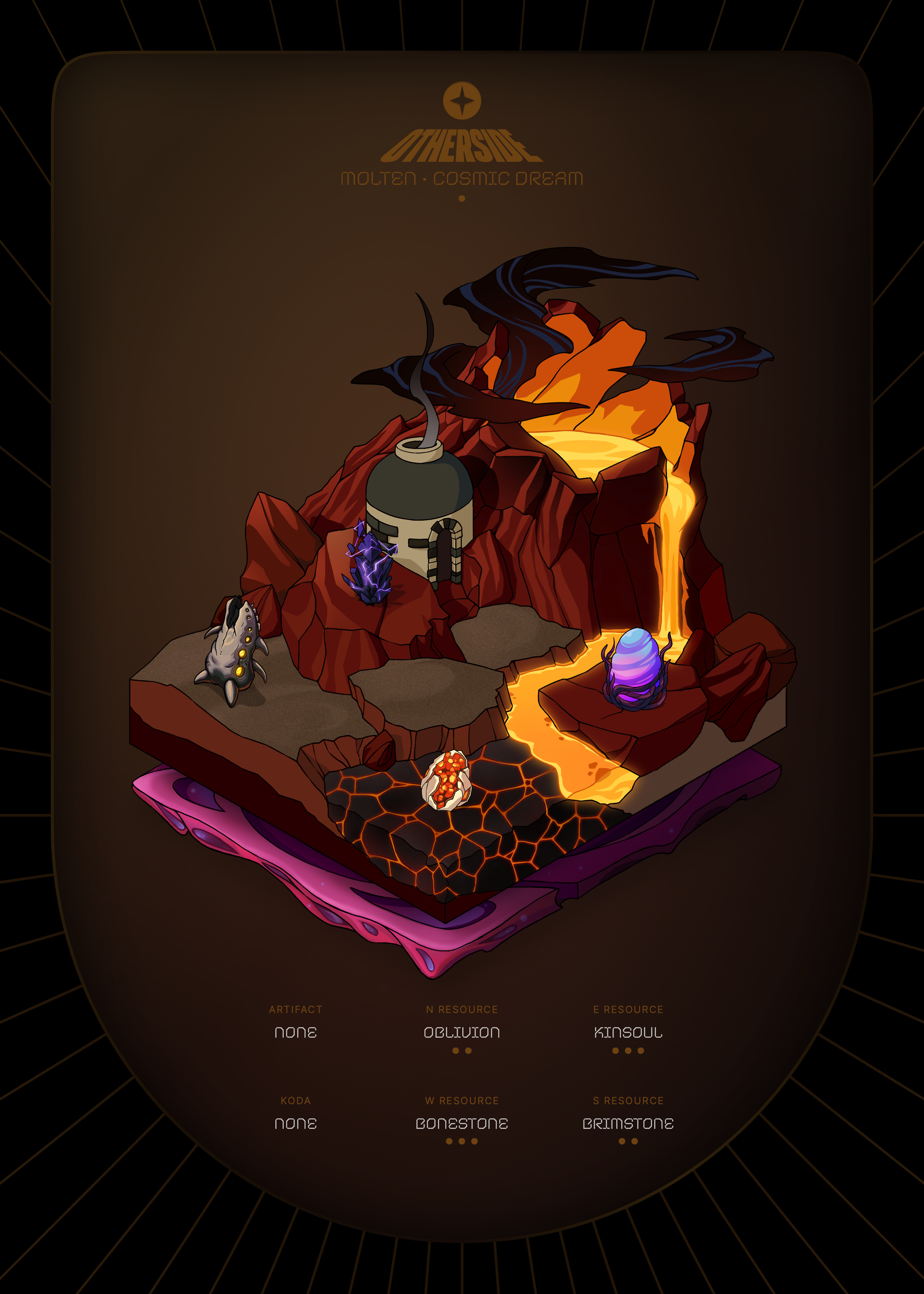 Otherdeed #94342 — Molten