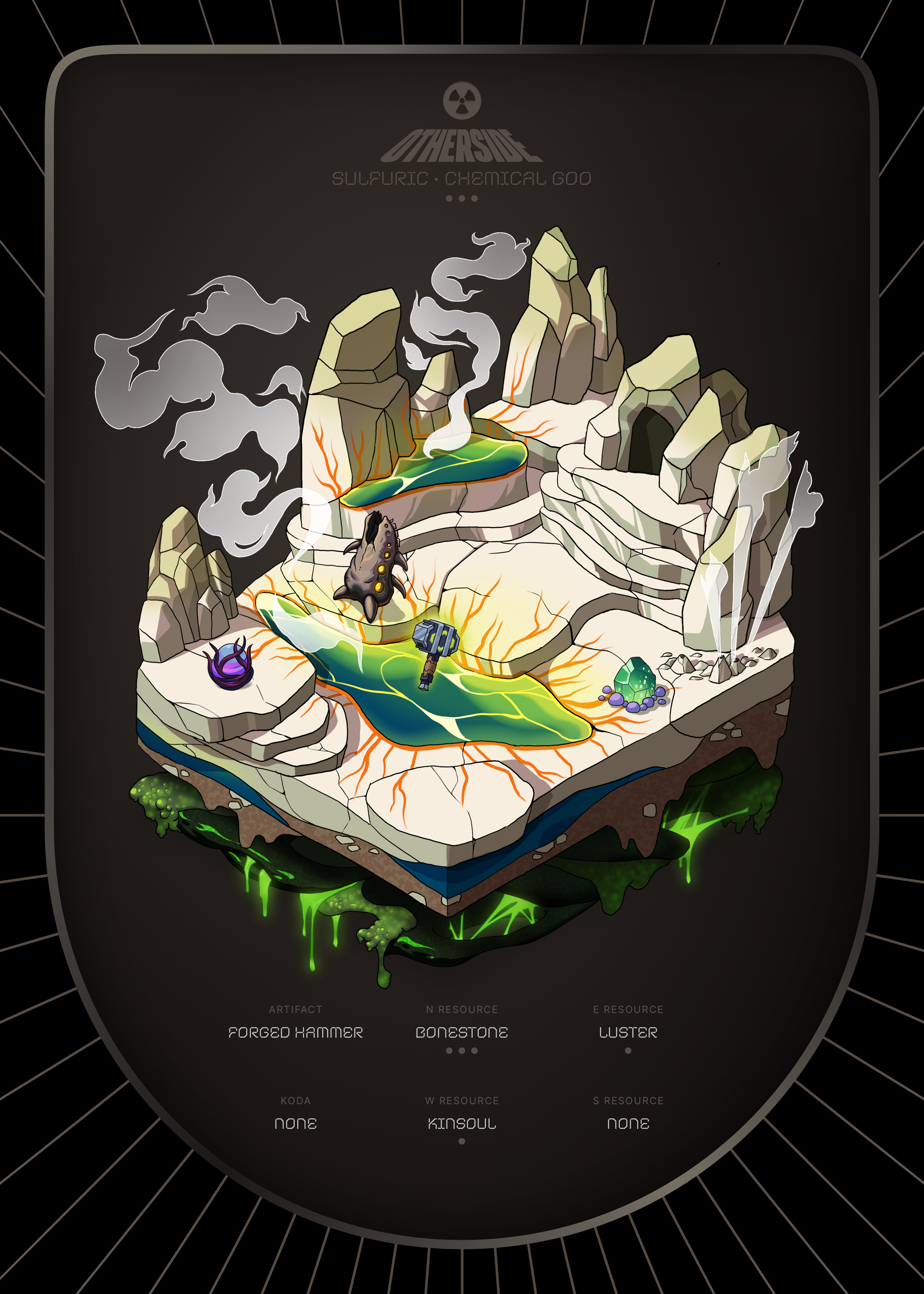 Otherdeed #17217 — Sulfuric