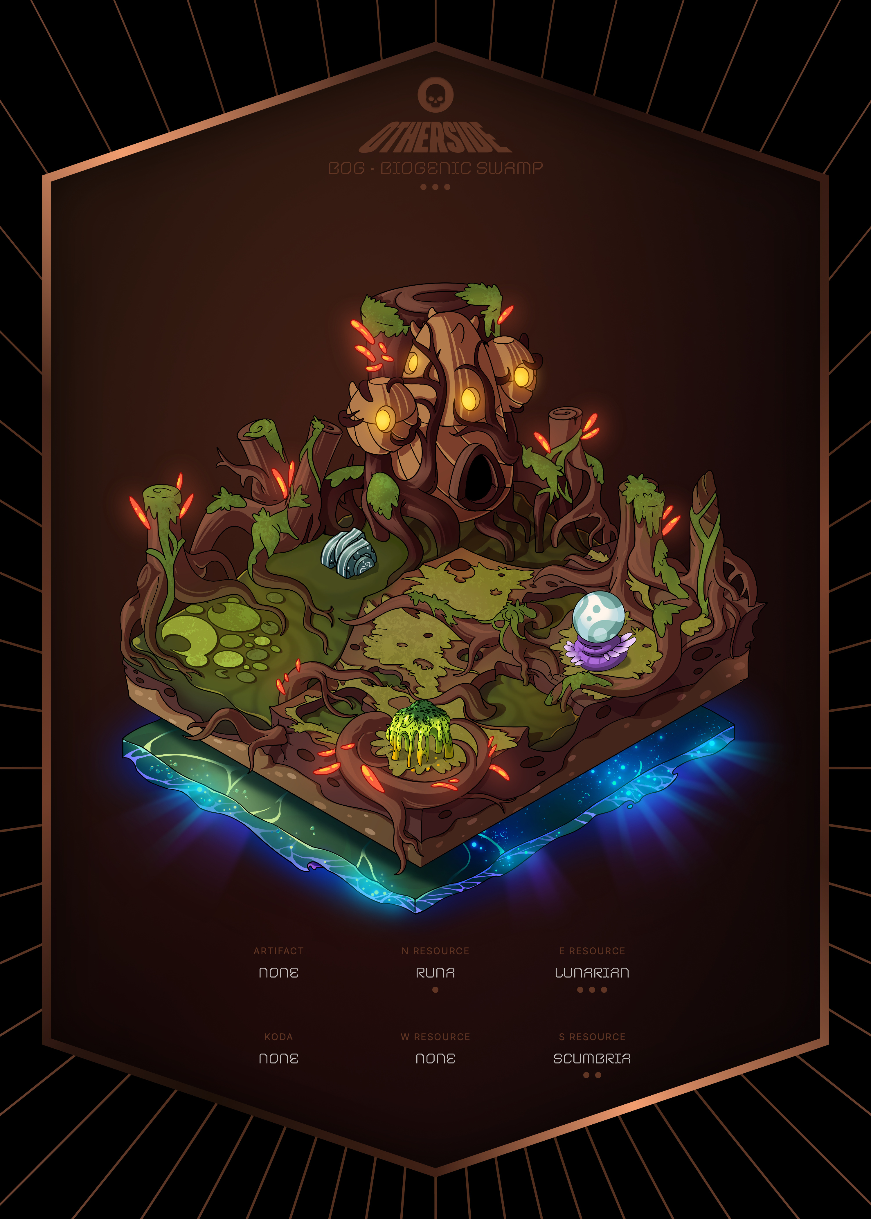 Otherdeed #8466 — Bog