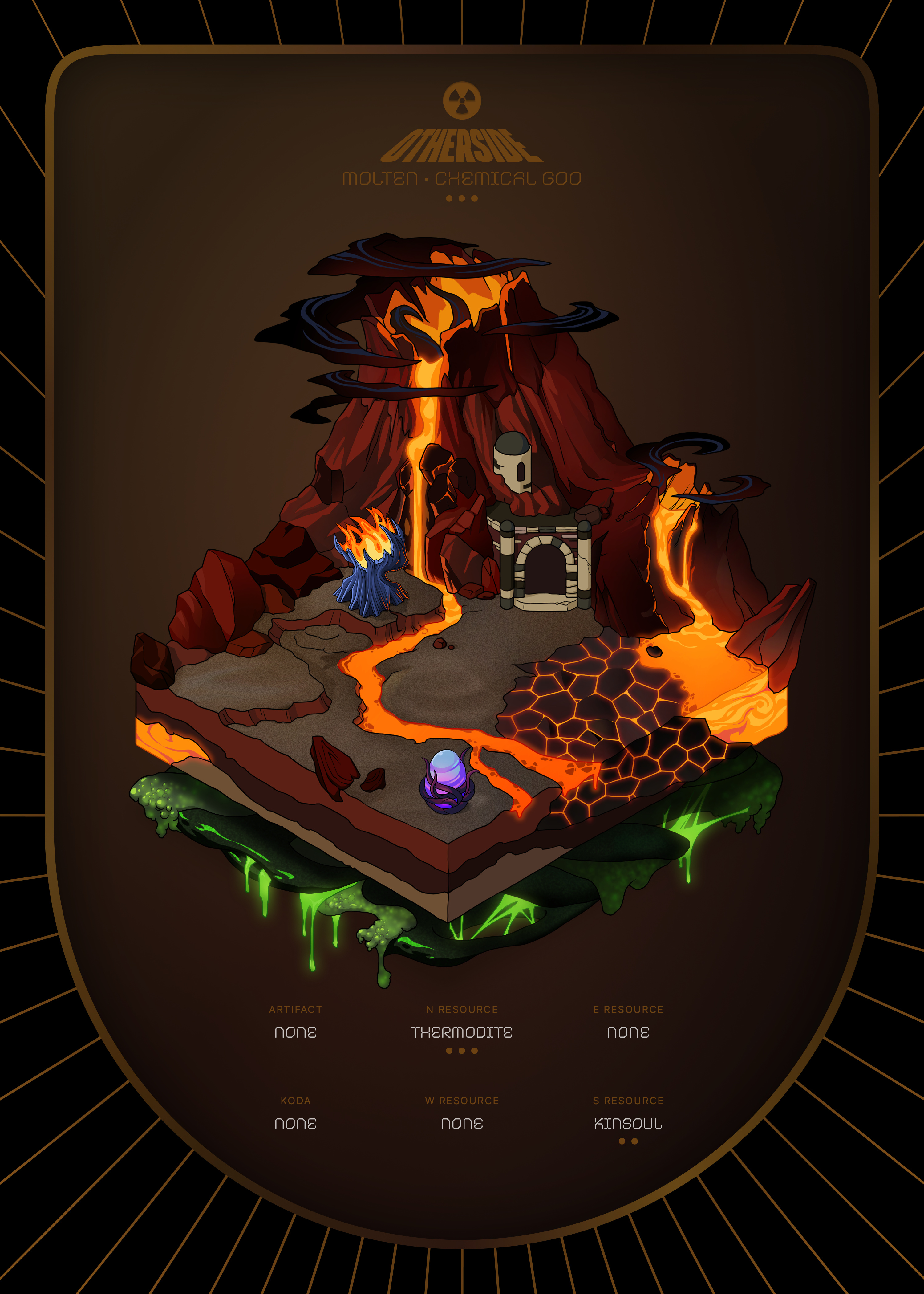 Otherdeed #12389 — Molten