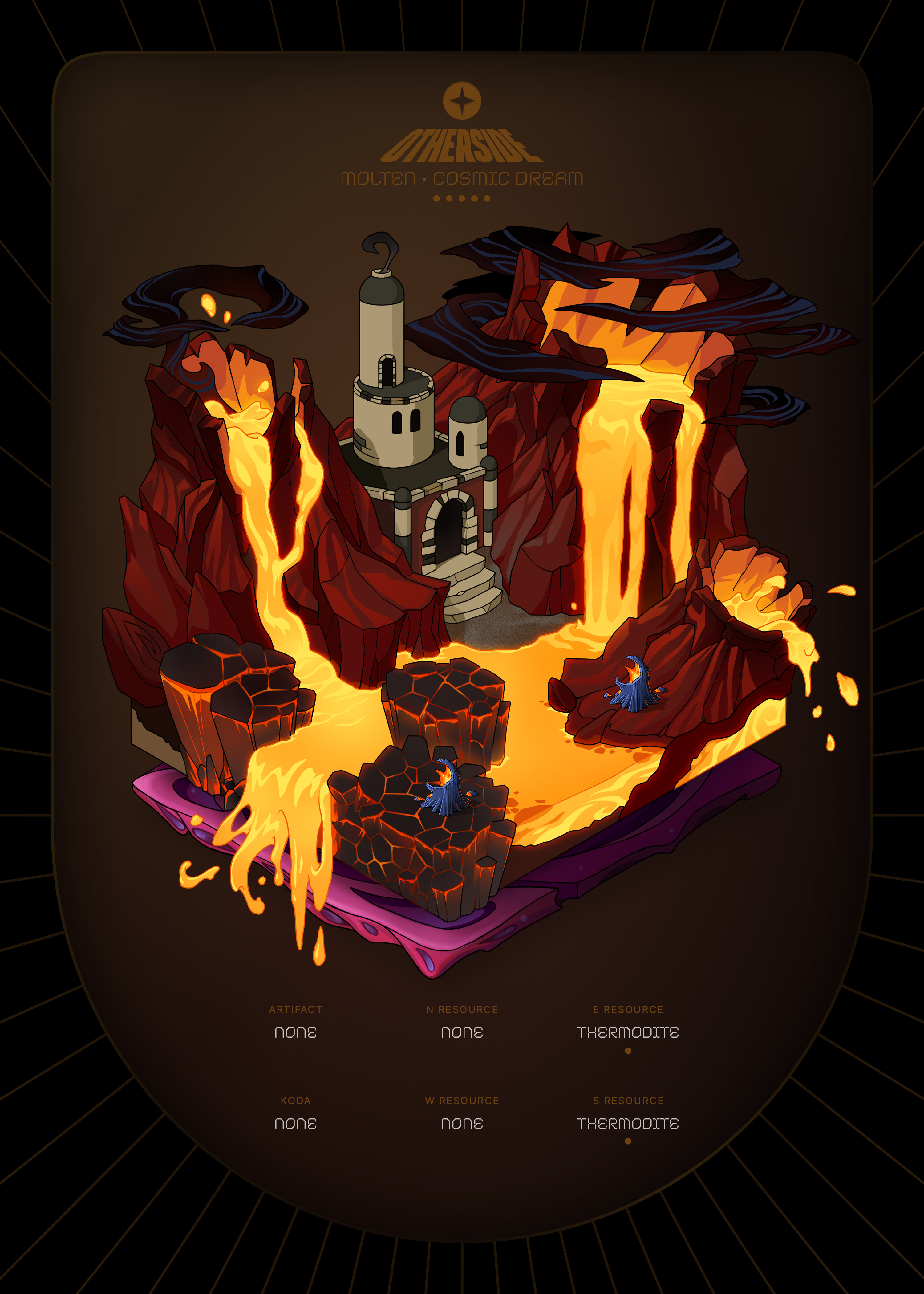 Otherdeed #90776 — Molten