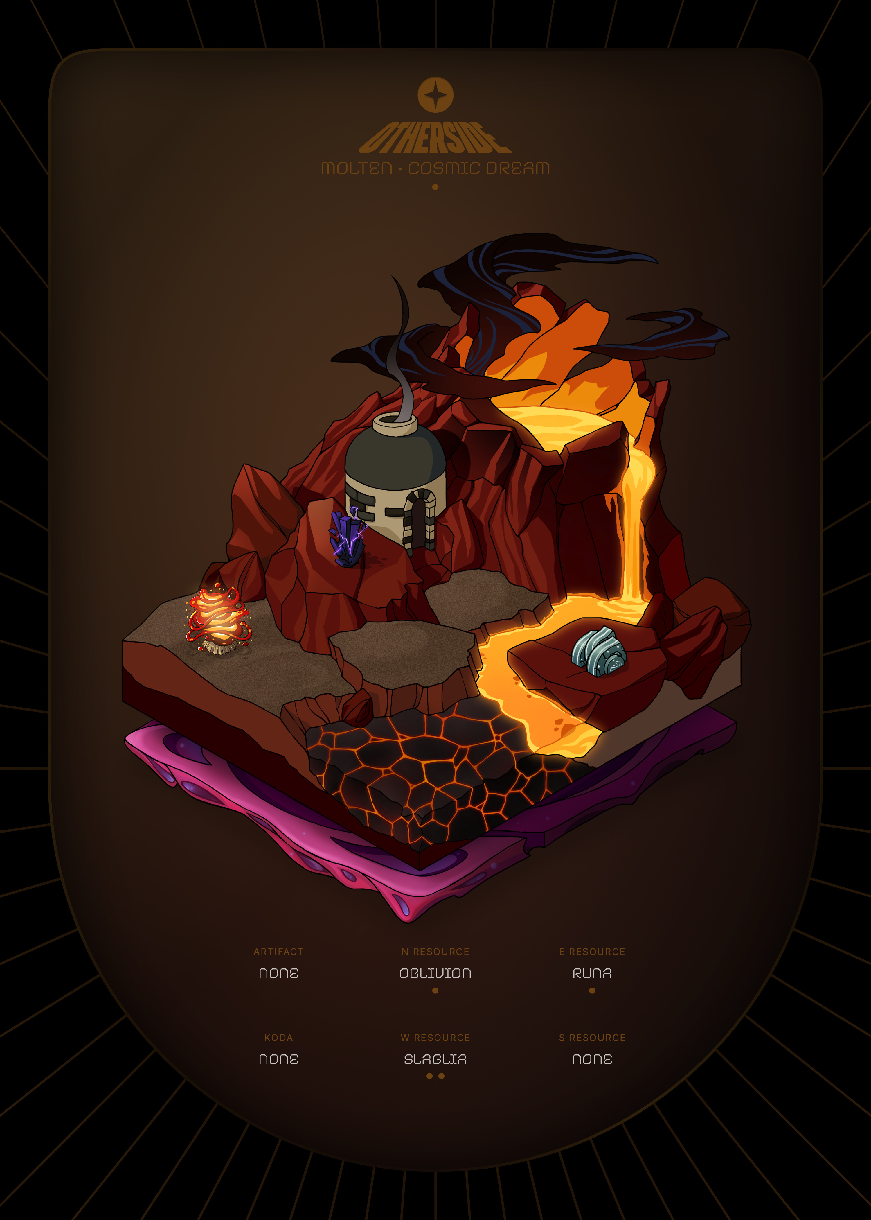 Otherdeed #38663 — Molten
