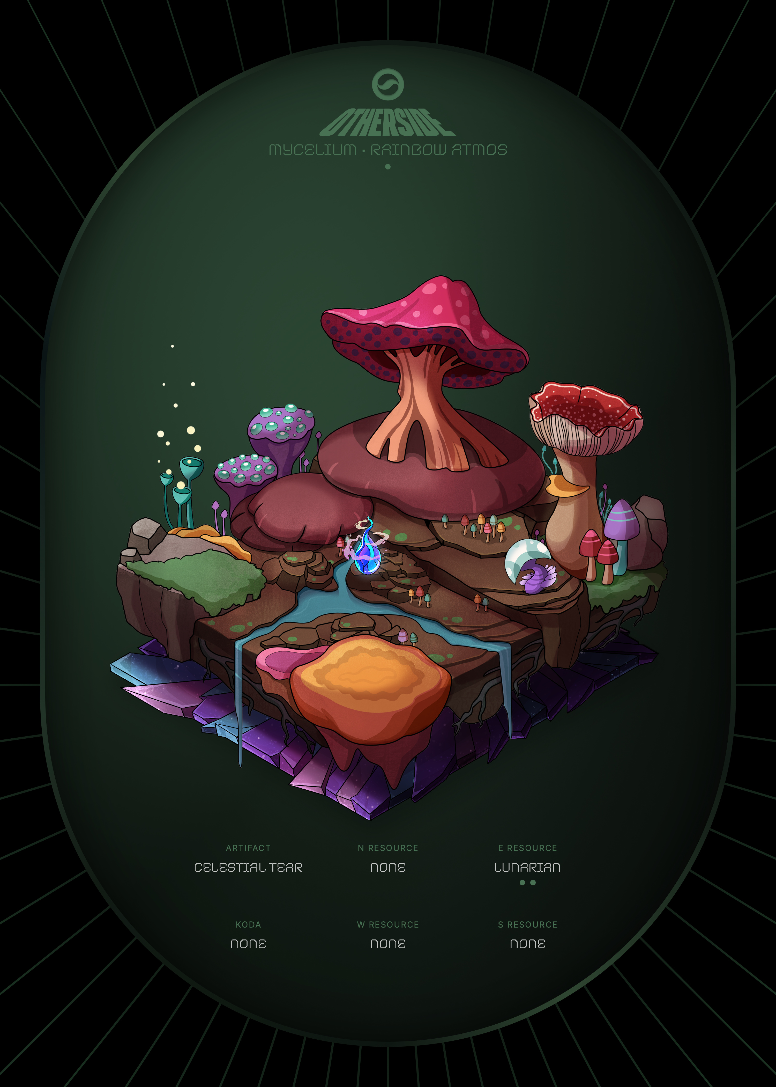 Otherdeed #69459 — Mycelium