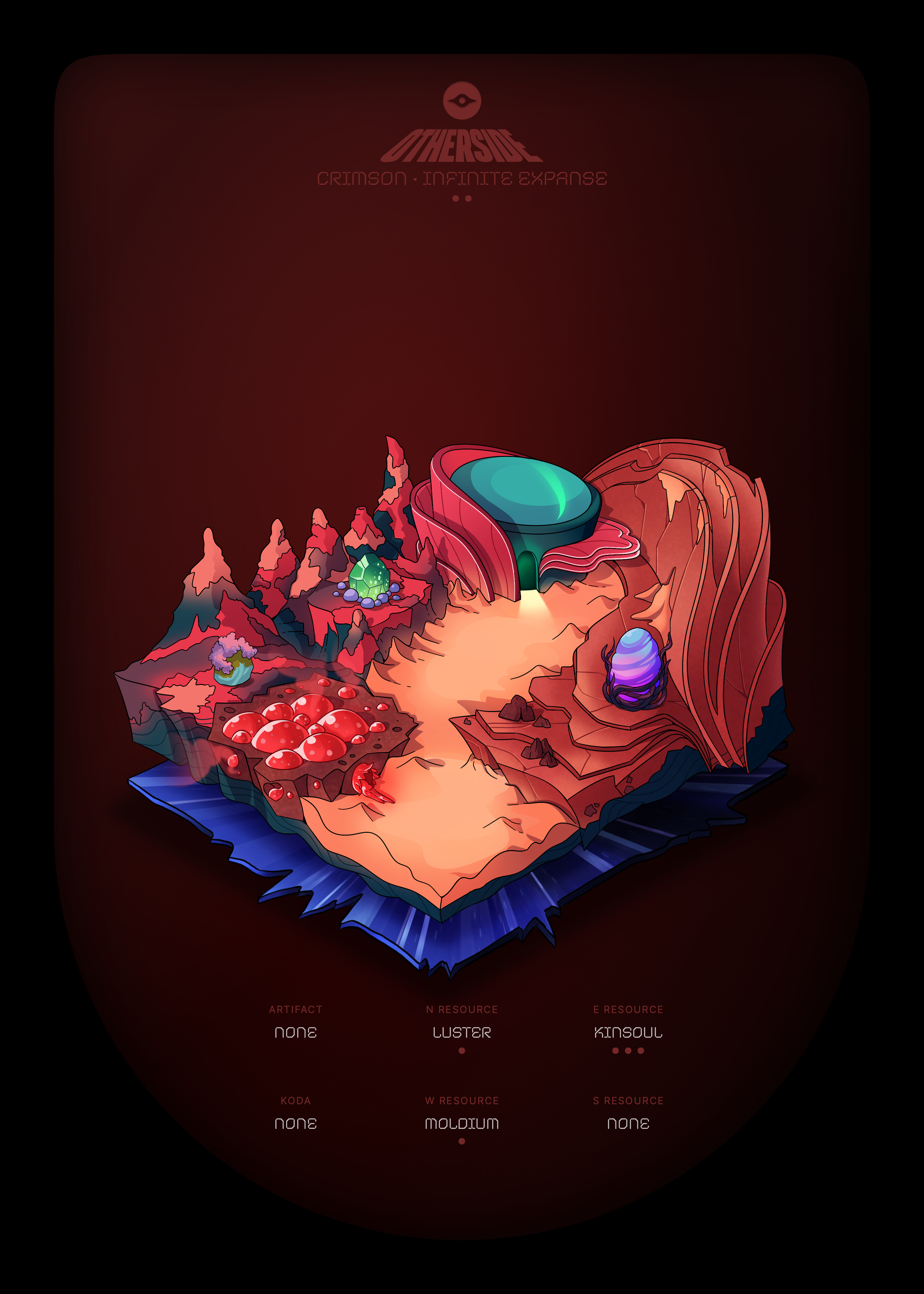 Otherdeed #41757 — Crimson