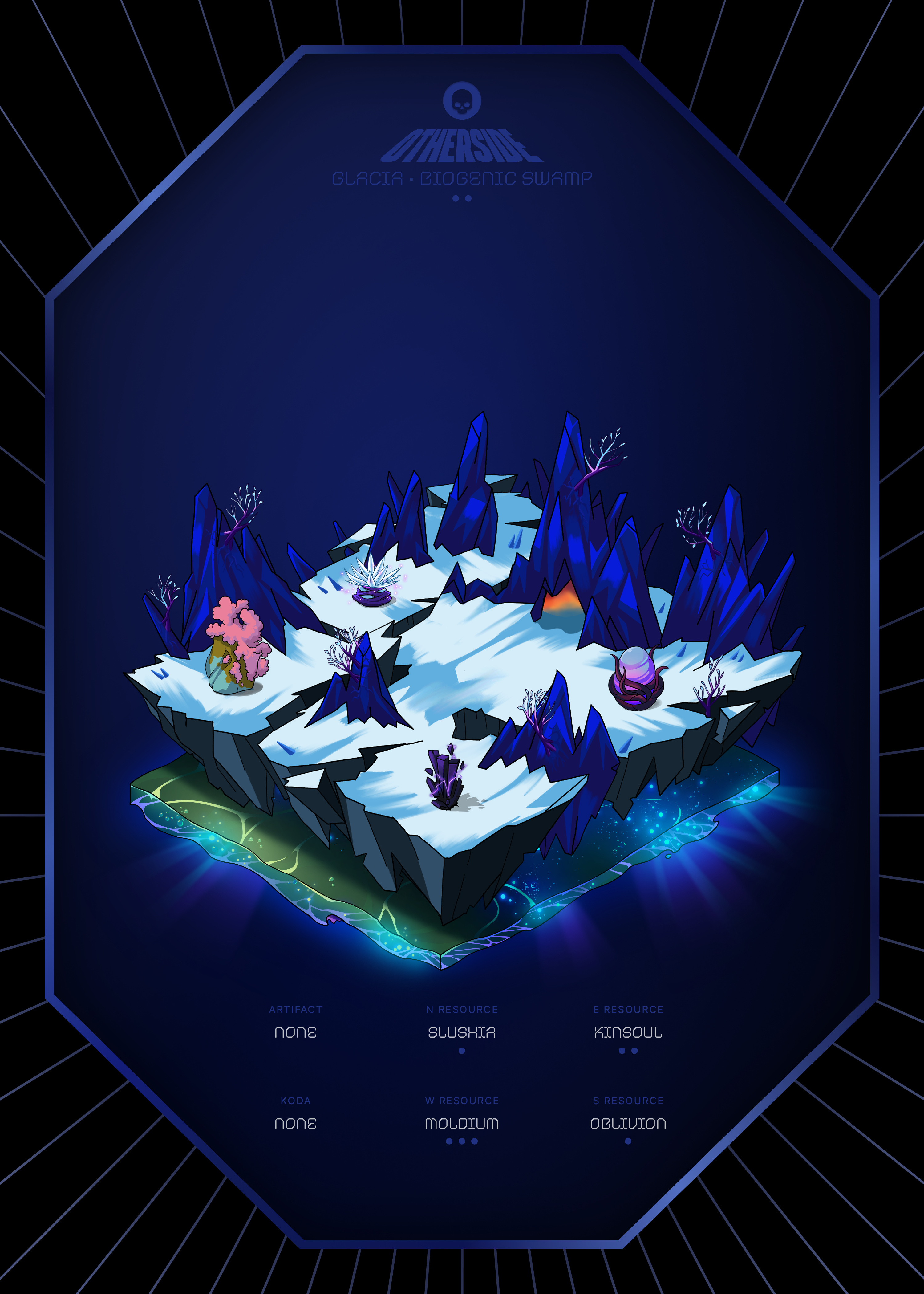 Otherdeed #4153 — Glacia