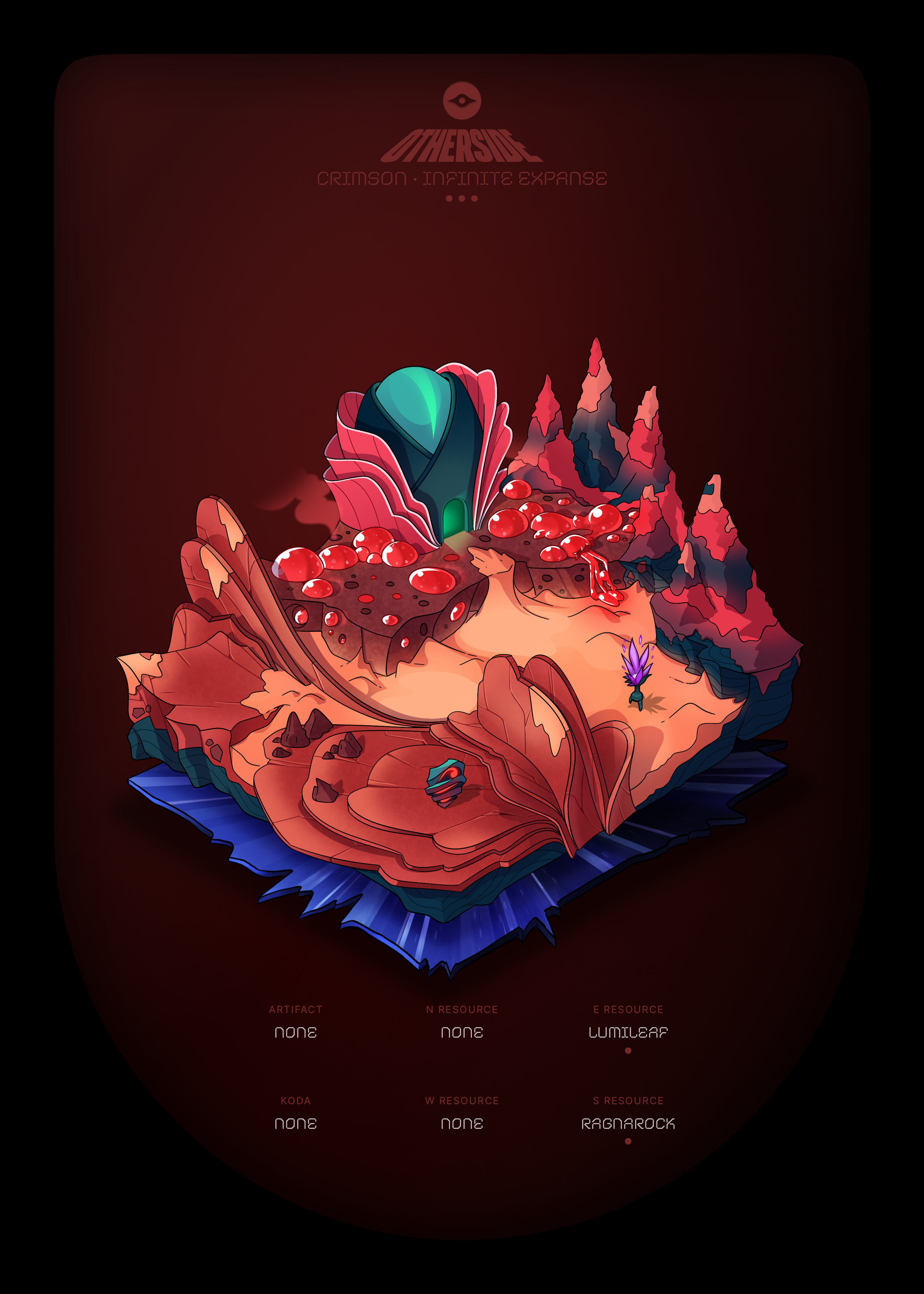 Otherdeed #41569 — Crimson
