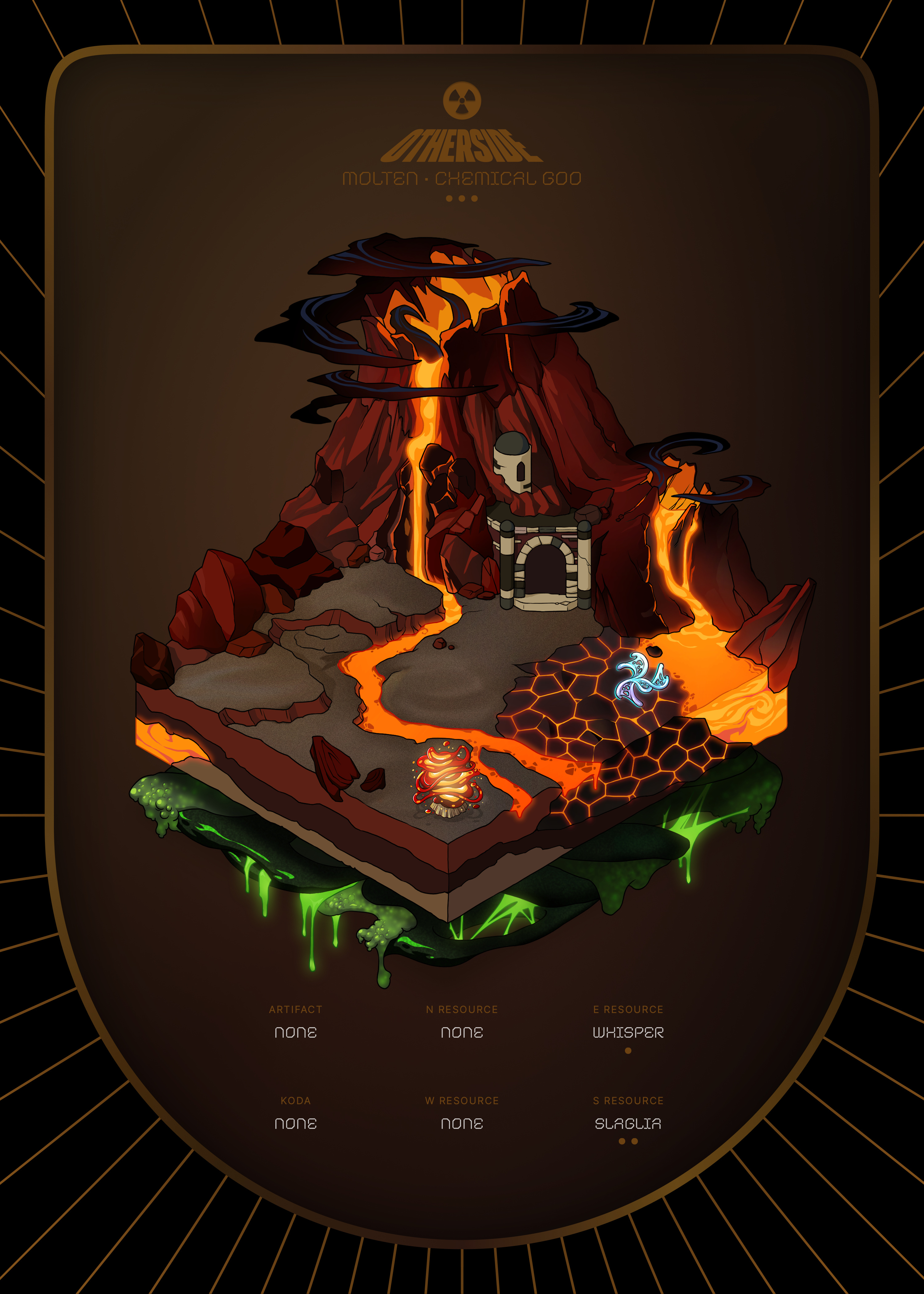 Otherdeed #12476 — Molten