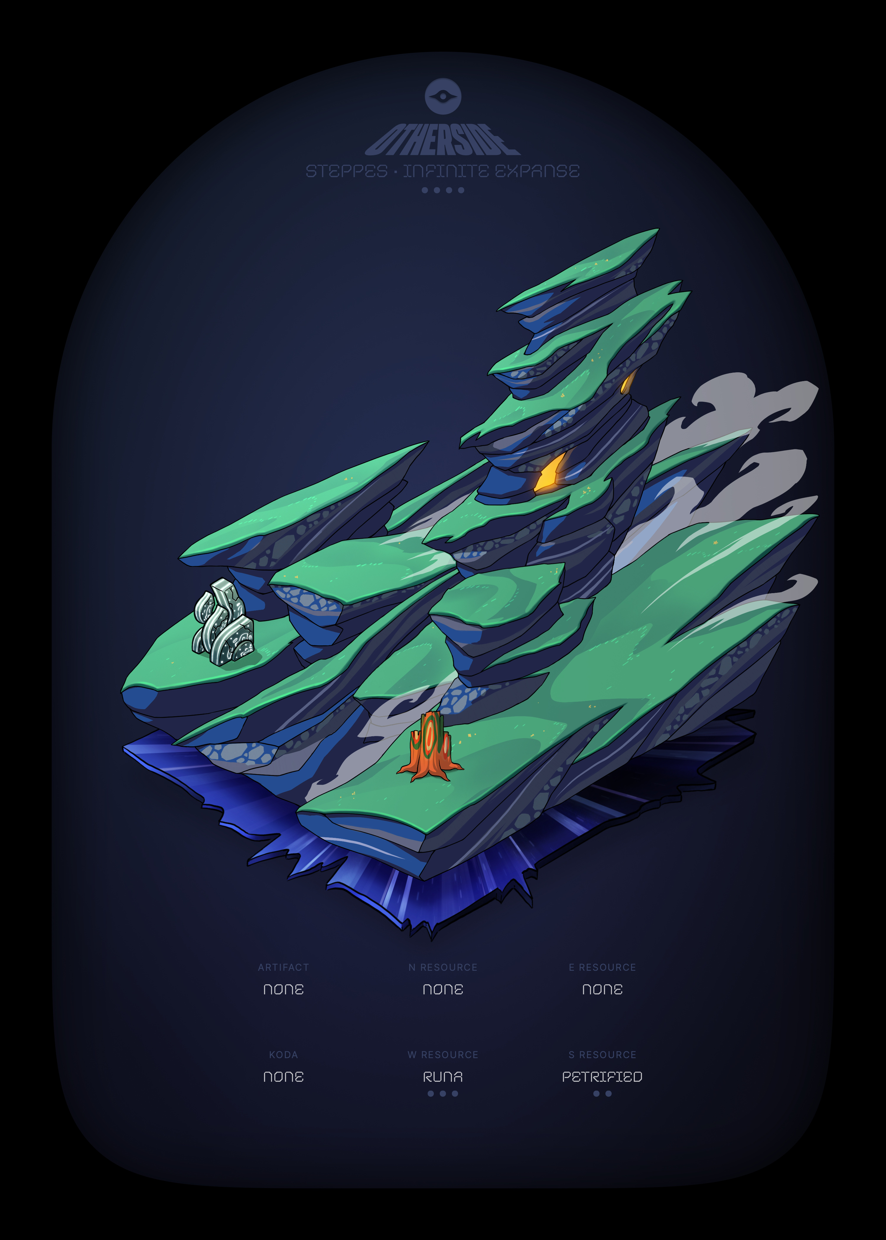 Otherdeed #58840 — Steppes