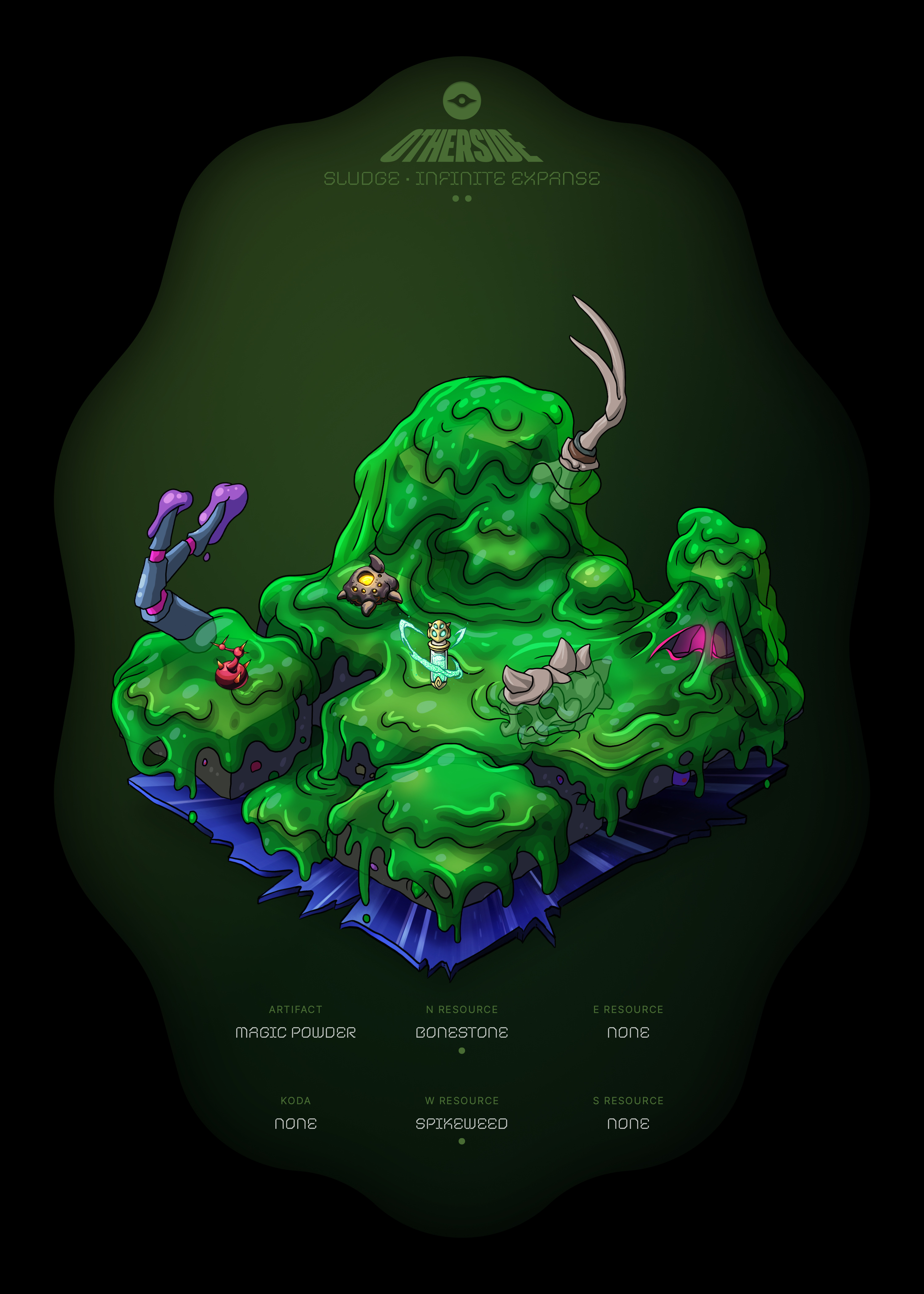 Otherdeed #63394 — Sludge