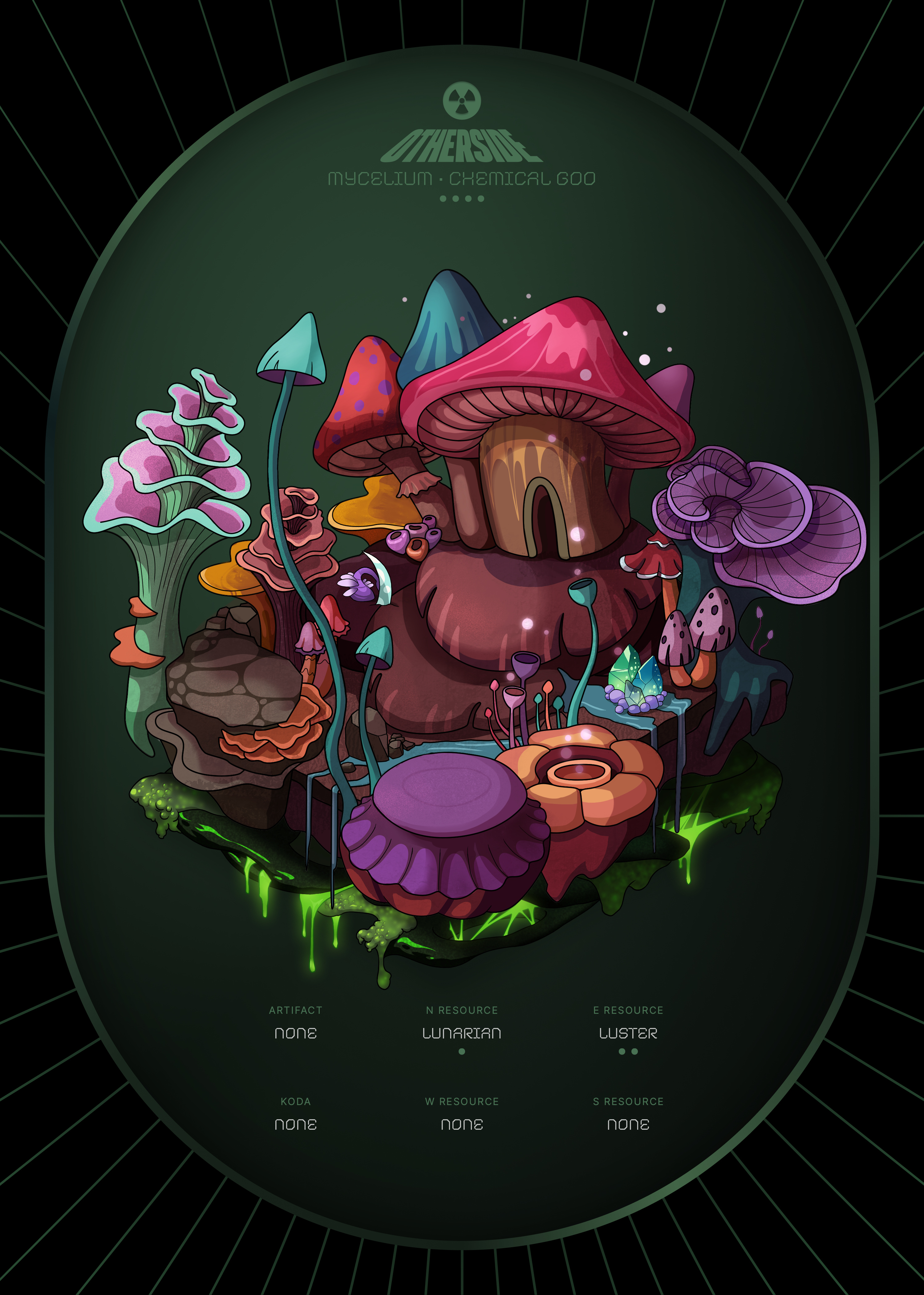 Otherdeed #25719 — Mycelium