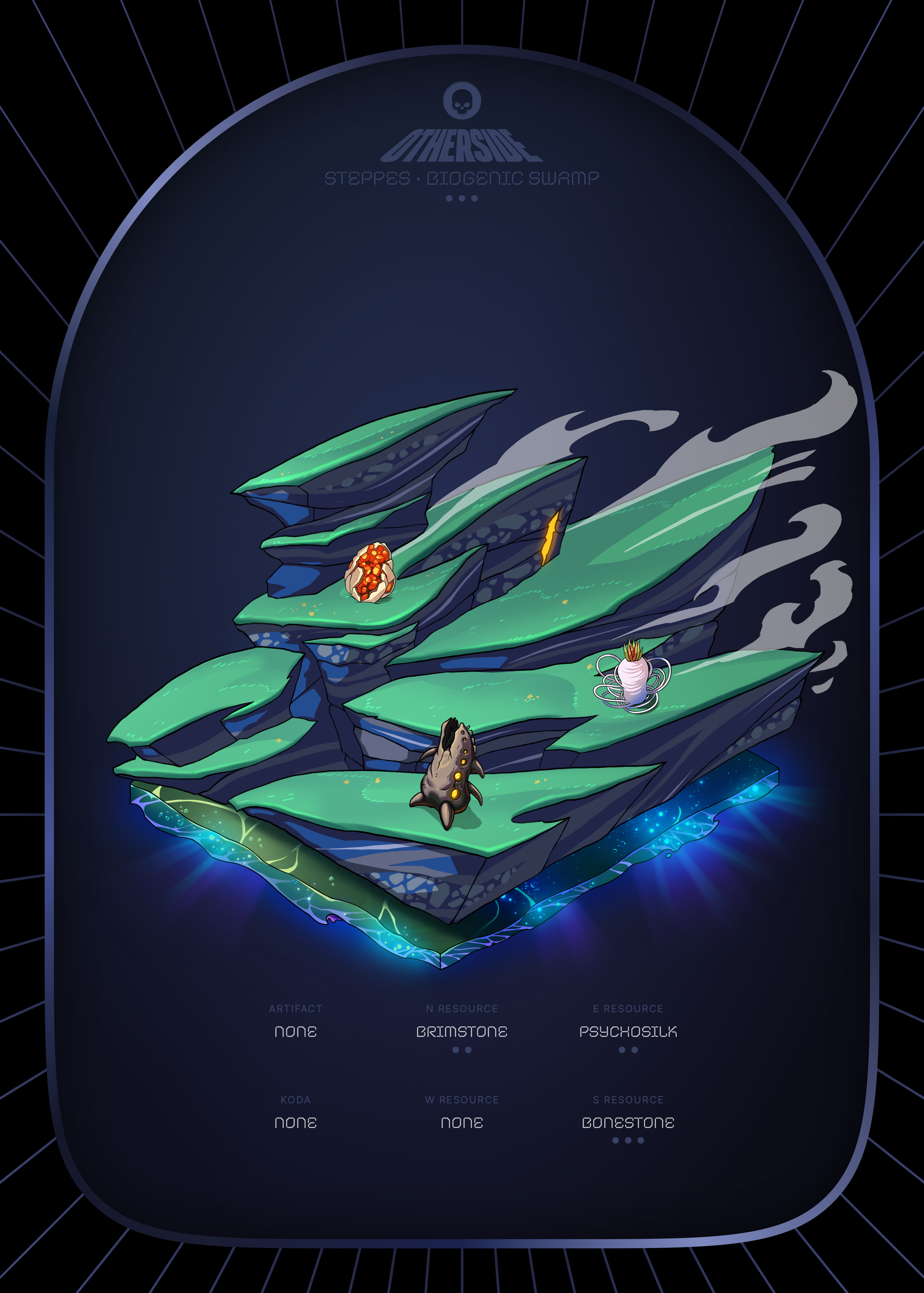 Otherdeed #7676 — Steppes