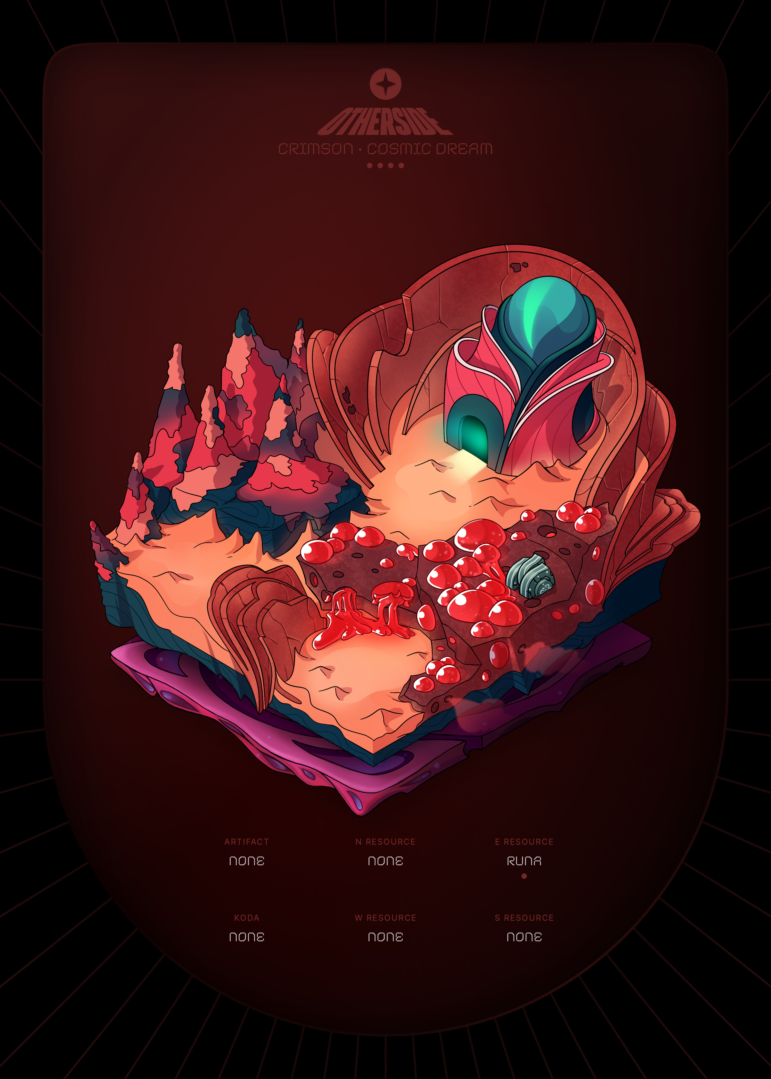 Otherdeed #87265 — Crimson