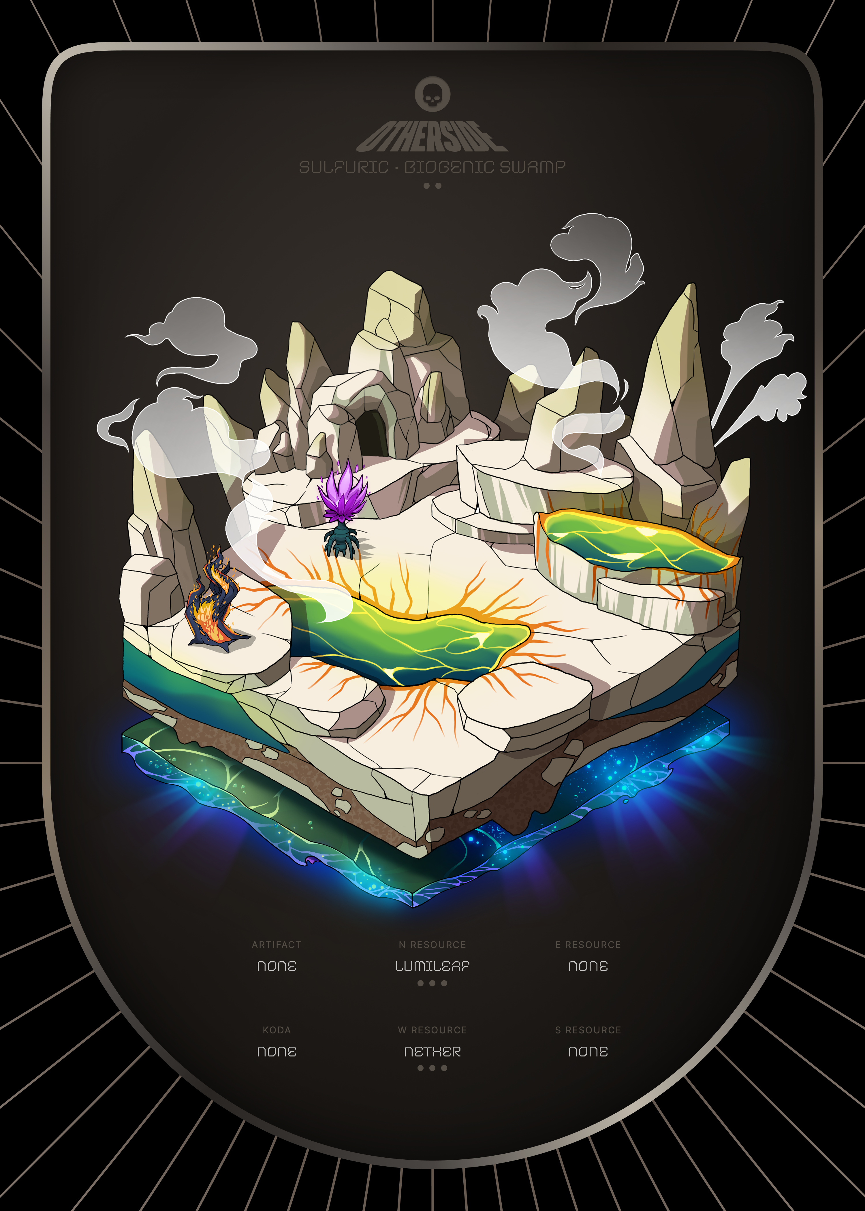 Otherdeed #5315 — Sulfuric