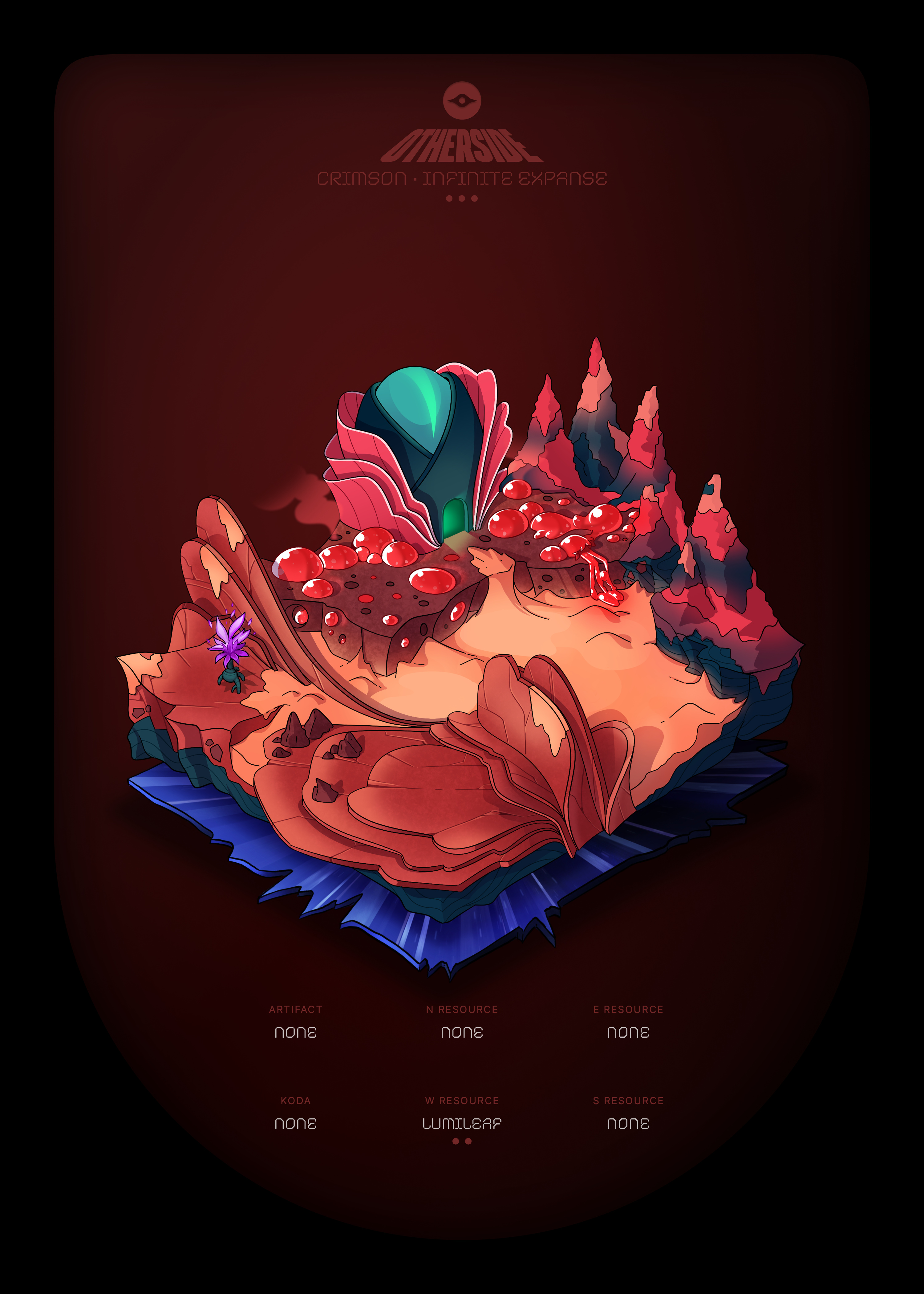 Otherdeed #61139 — Crimson