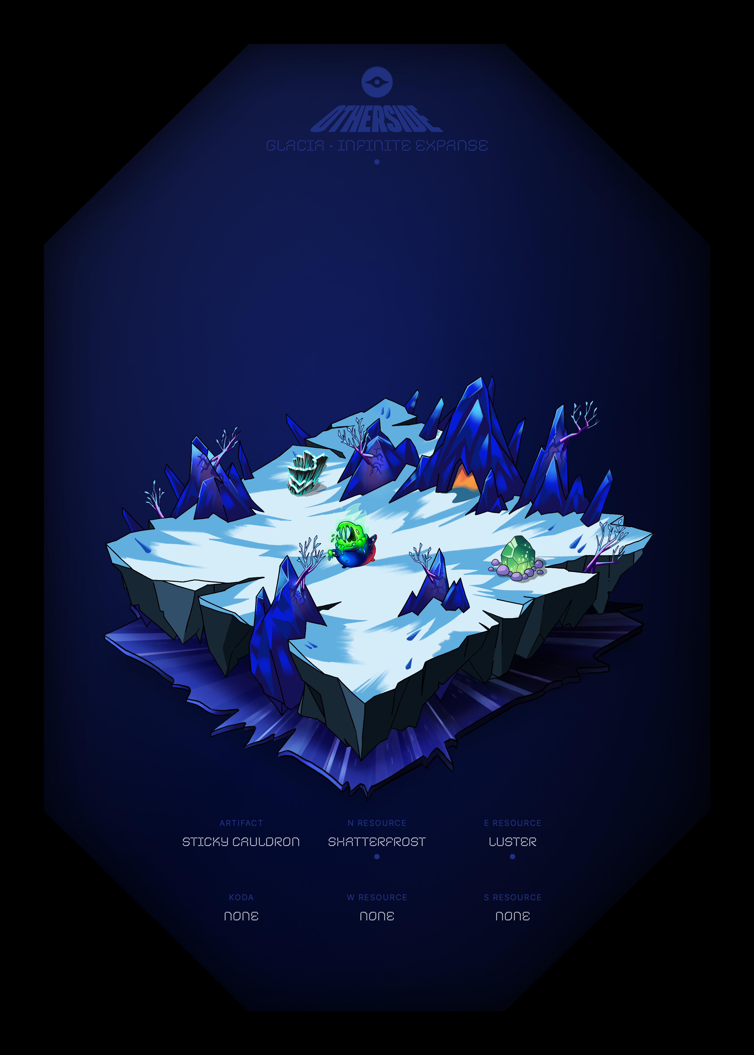 Otherdeed #40477 — Glacia