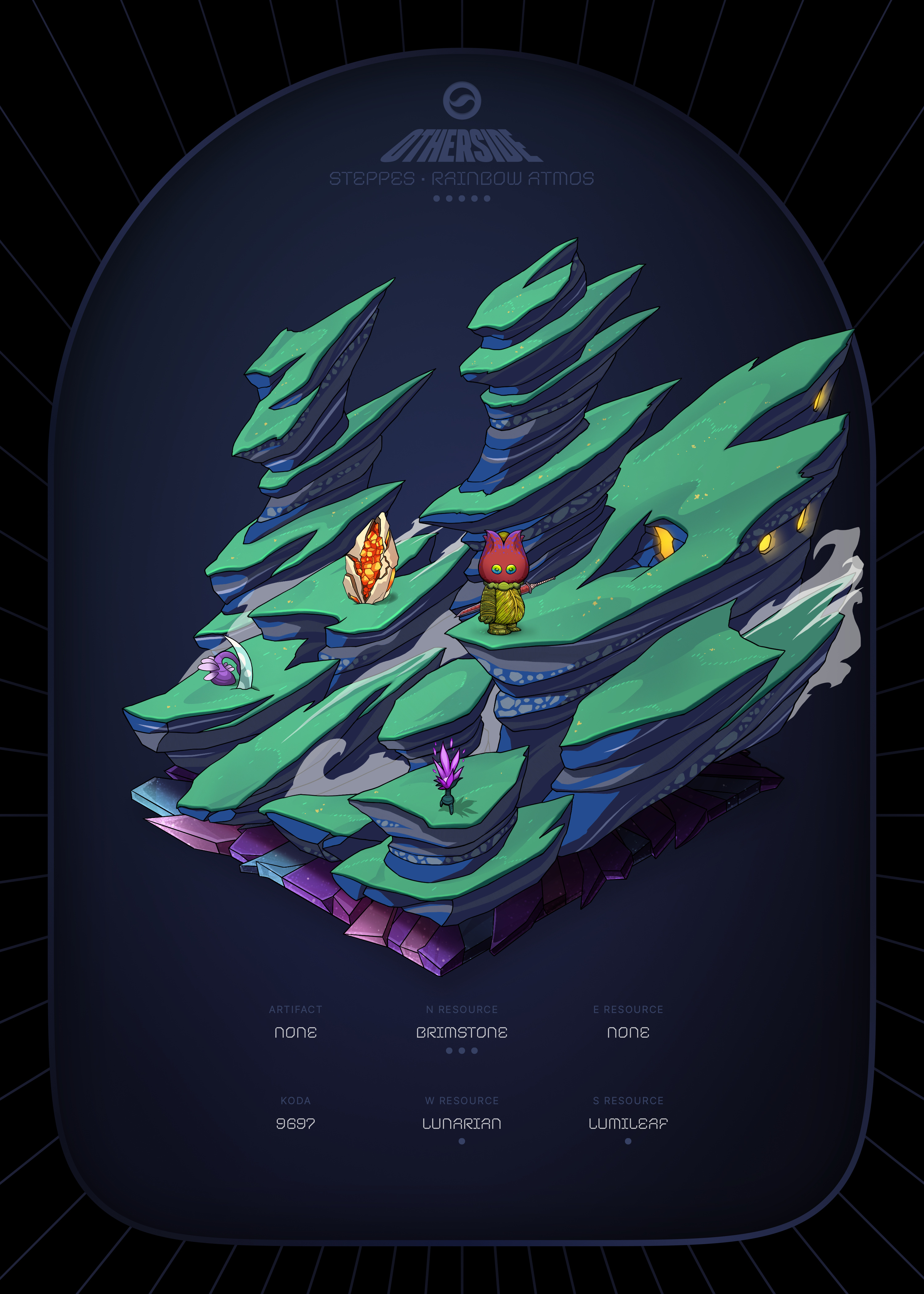 Otherdeed #74896 — Steppes