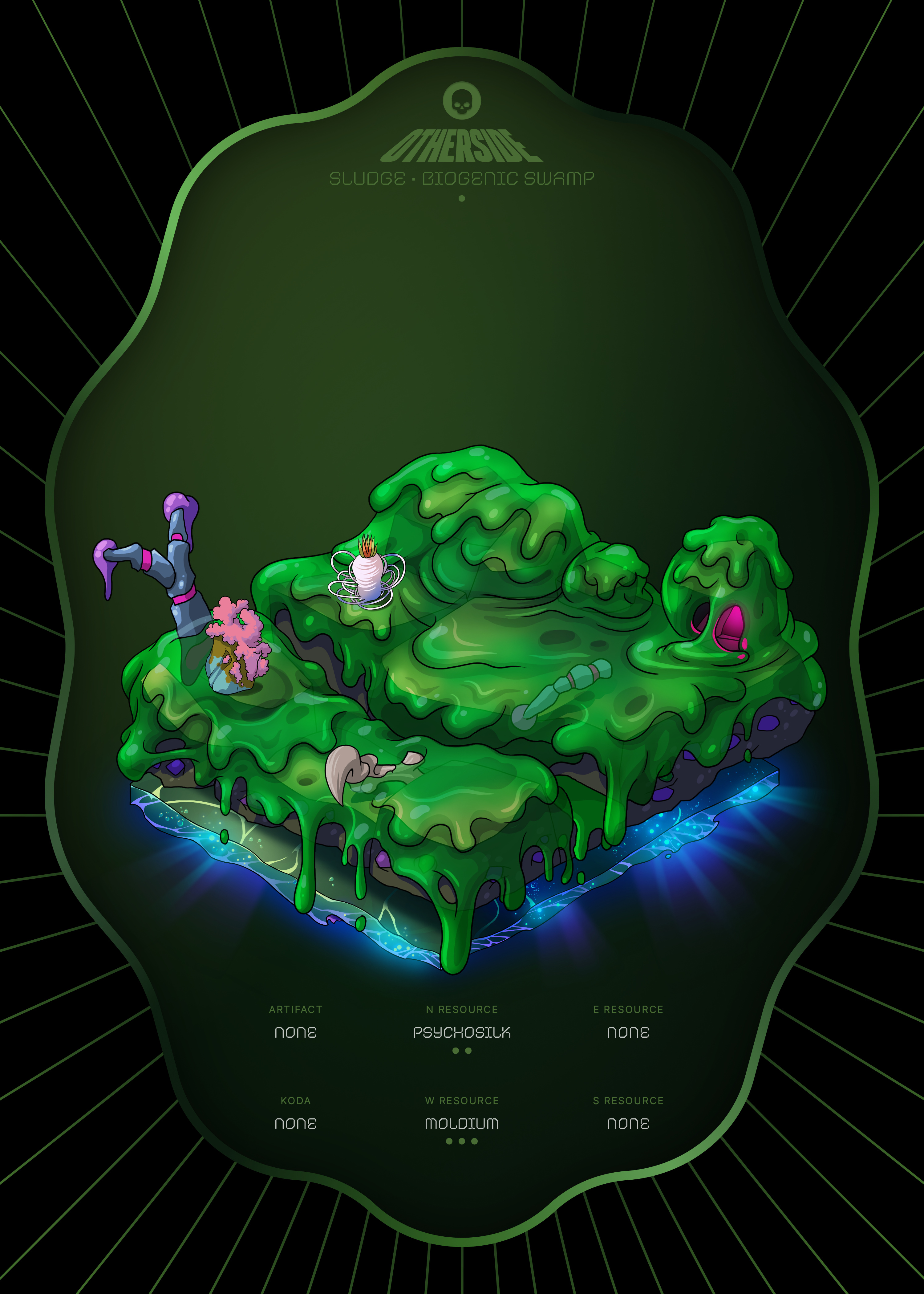 Otherdeed #7367 — Sludge