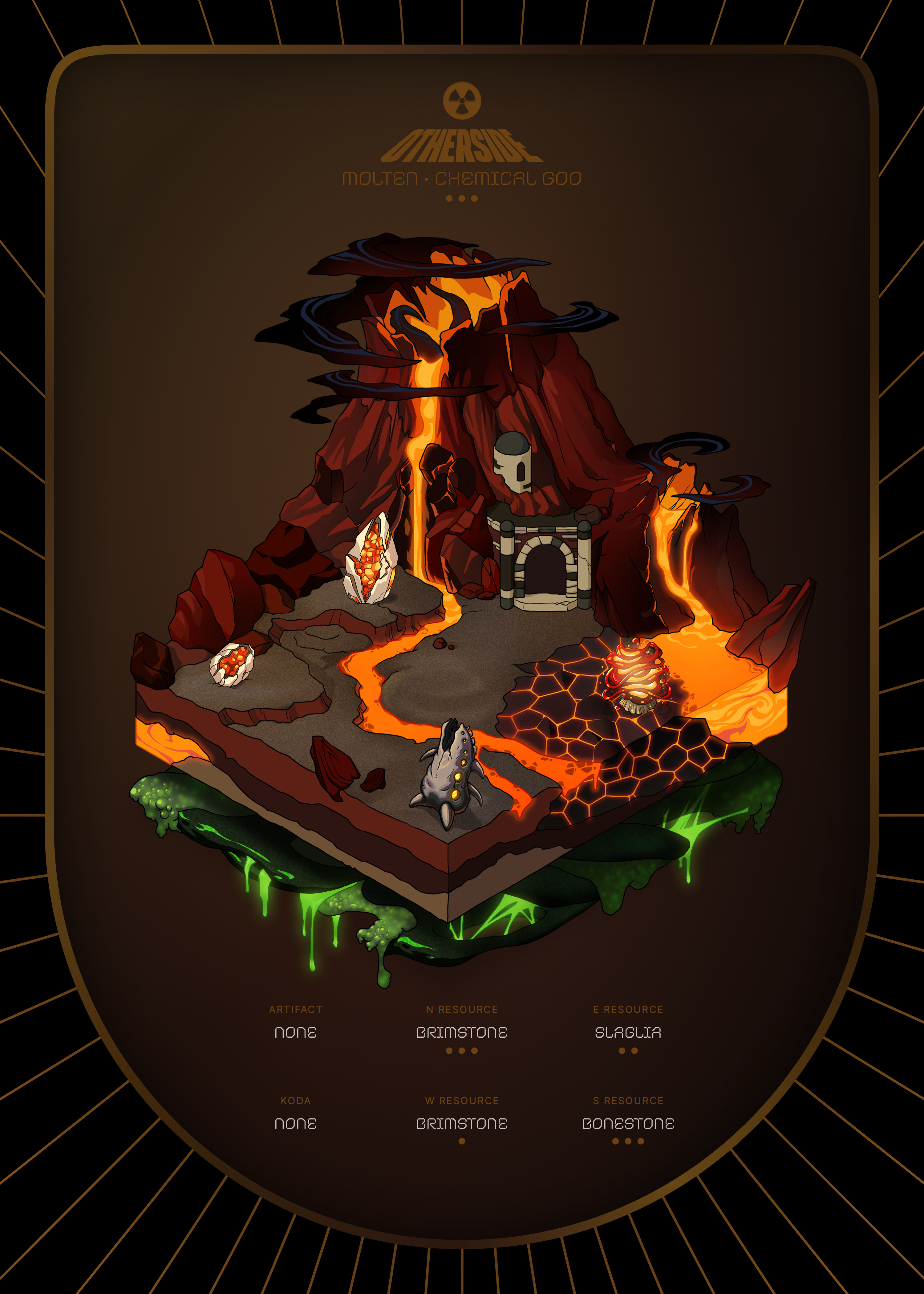 Otherdeed #15032 — Molten