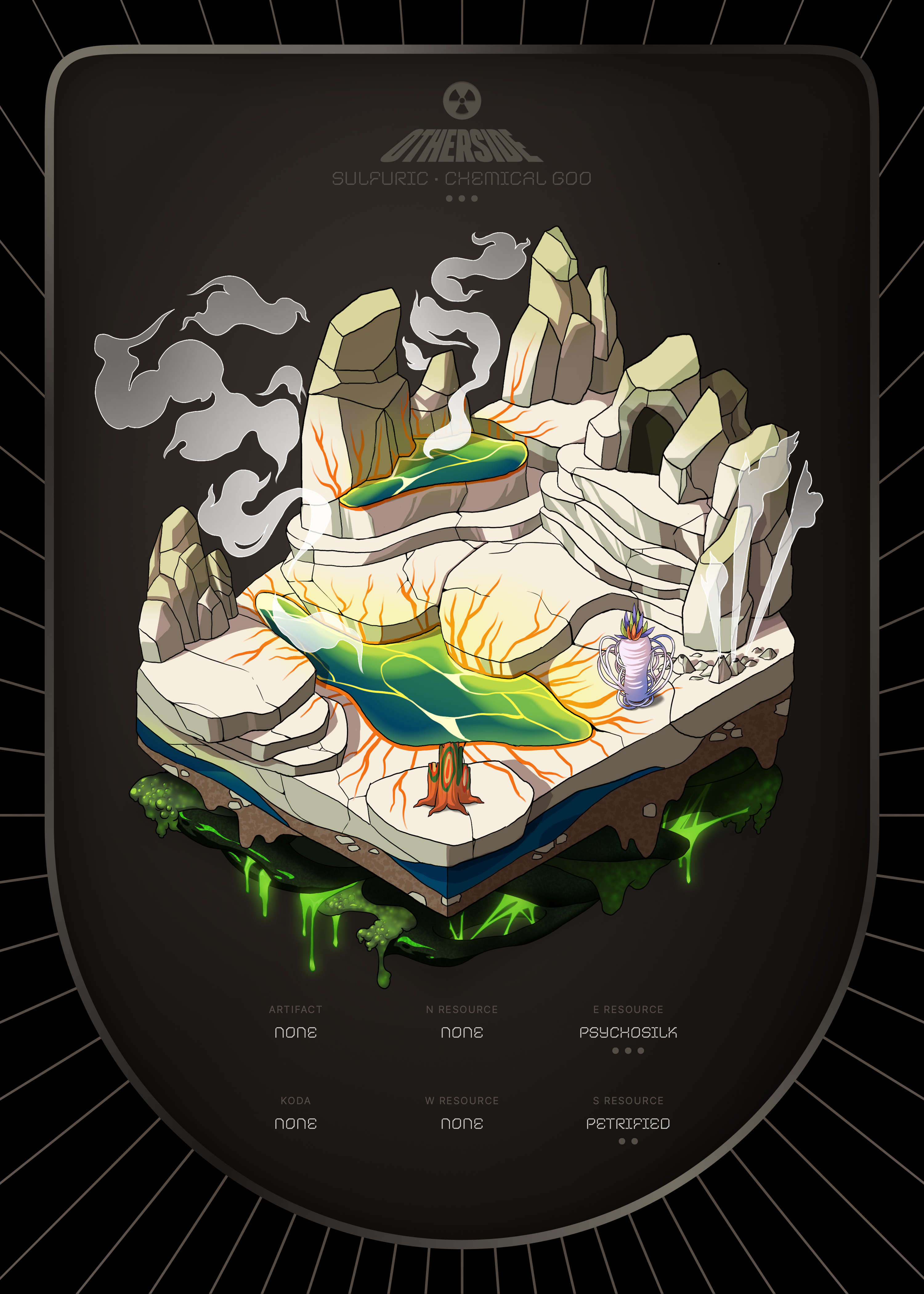 Otherdeed #17618 — Sulfuric