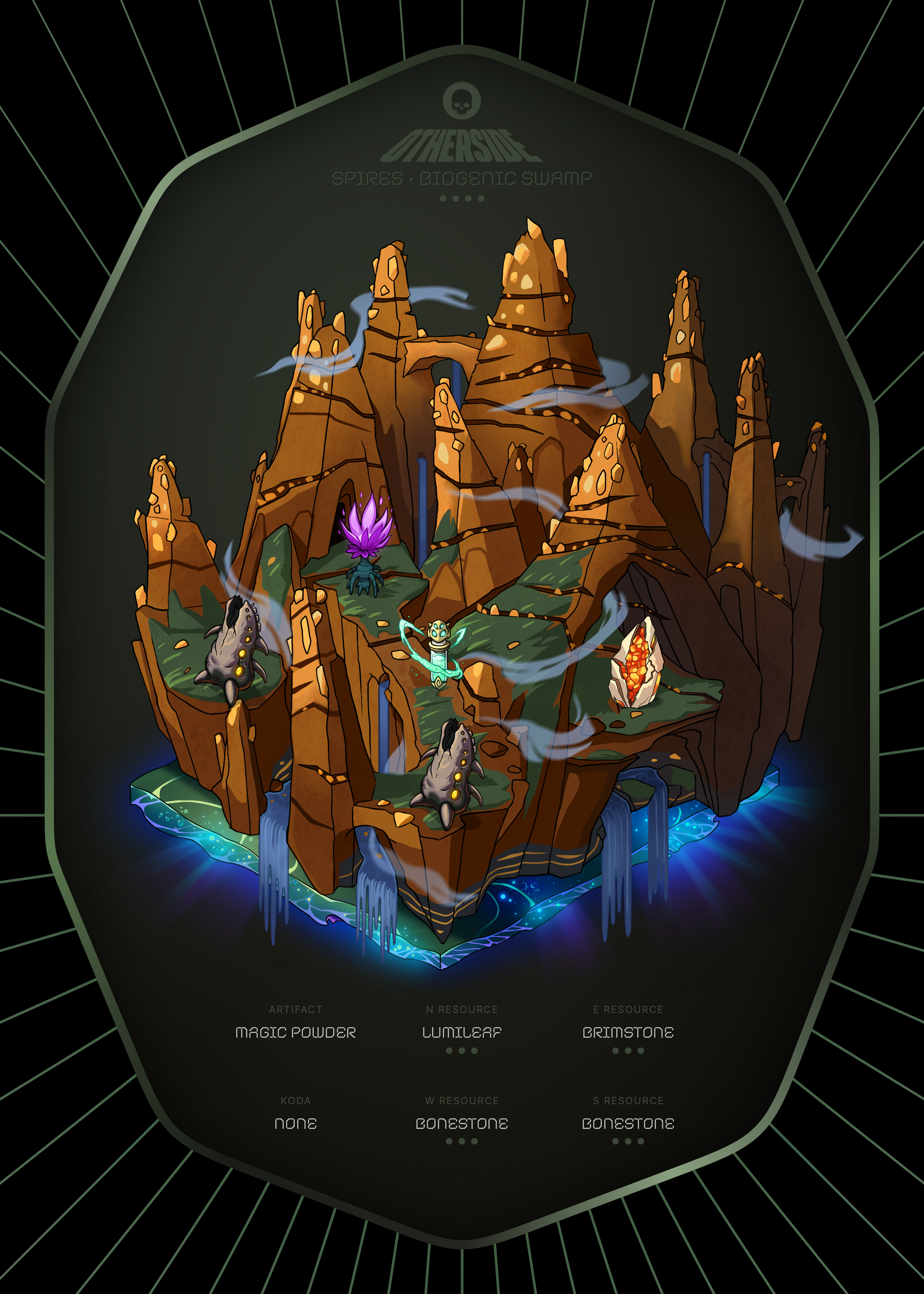 Otherdeed #7636 — Spires