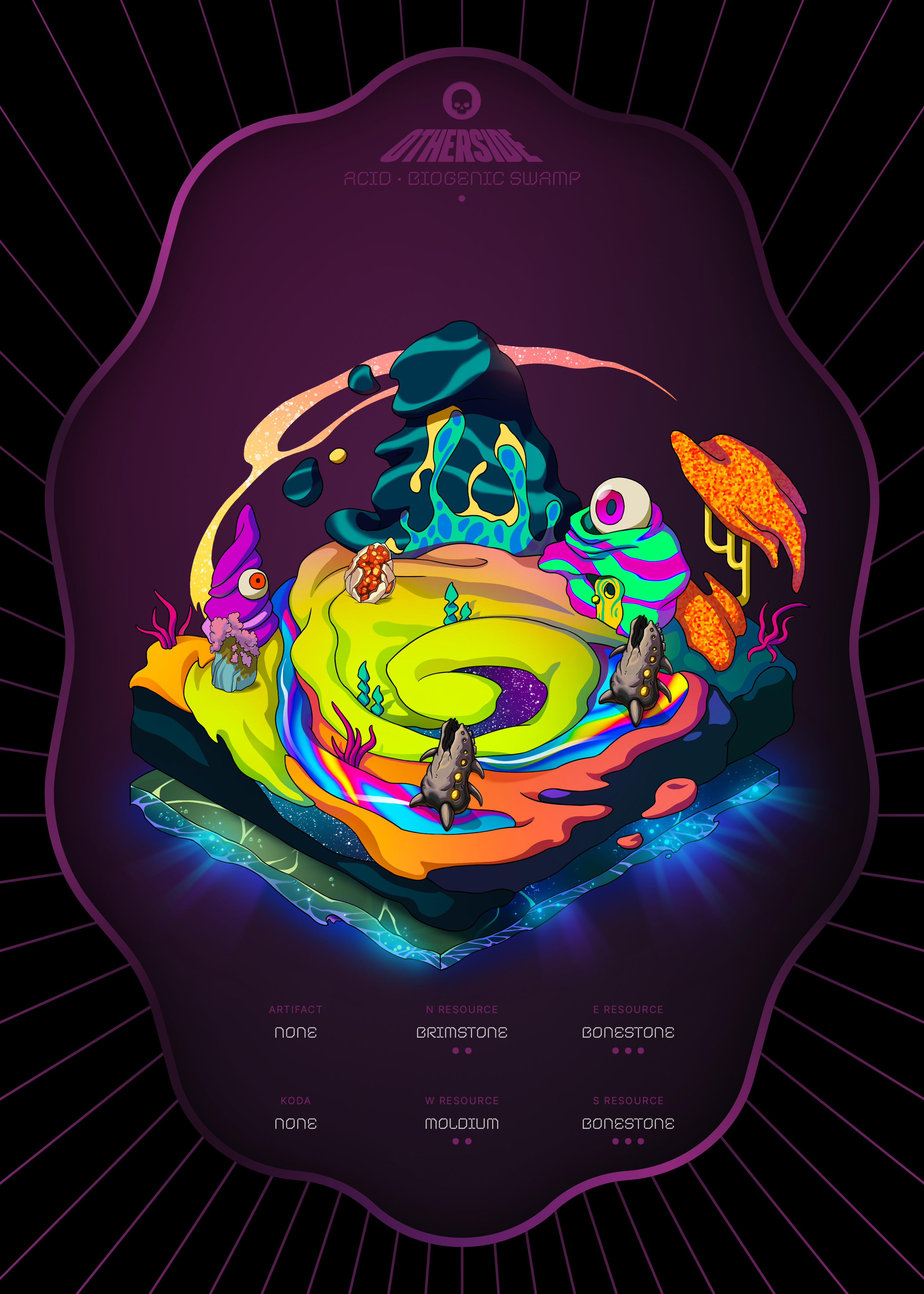 Otherdeed #1535 — Acid