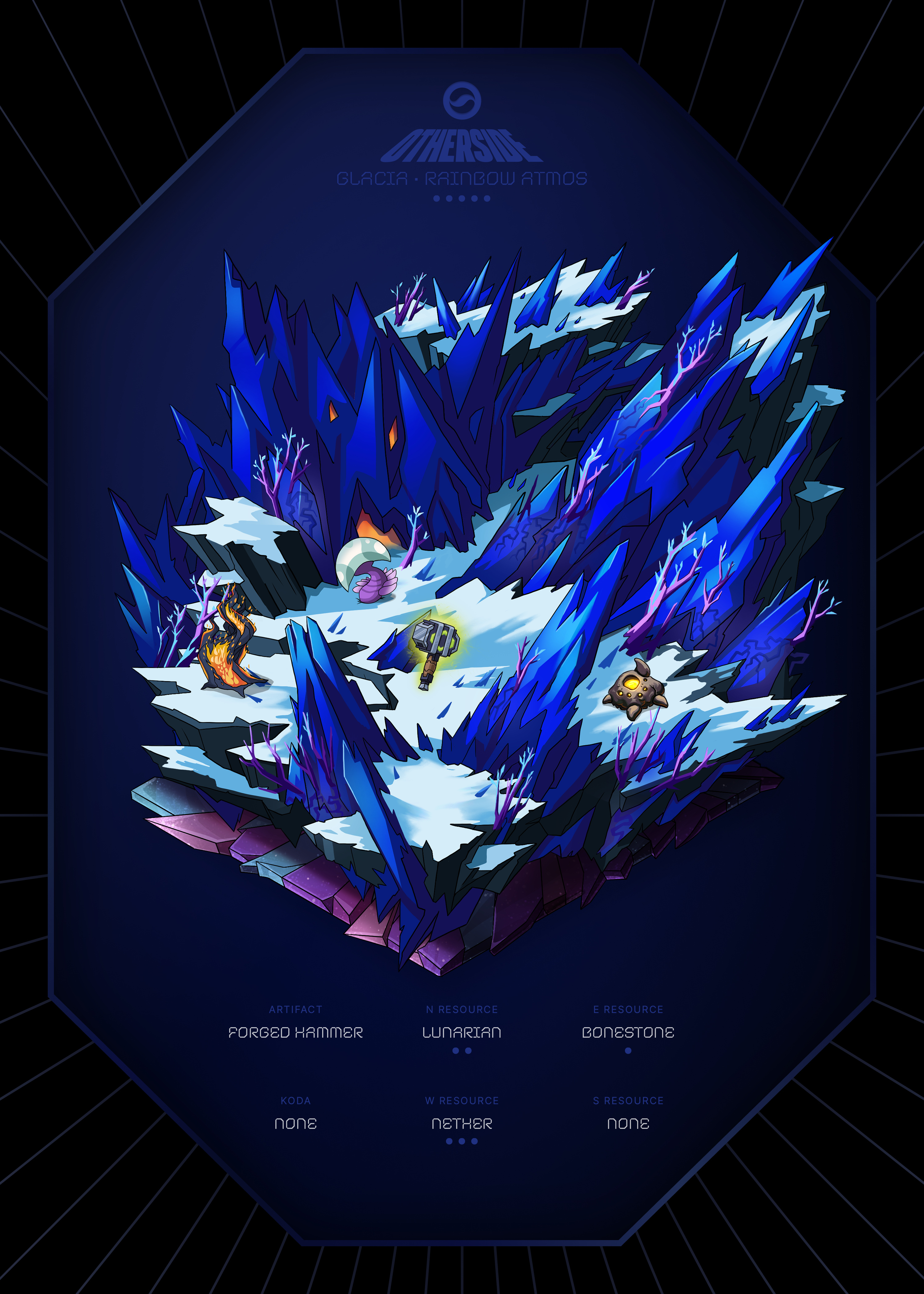 Otherdeed #77011 — Glacia