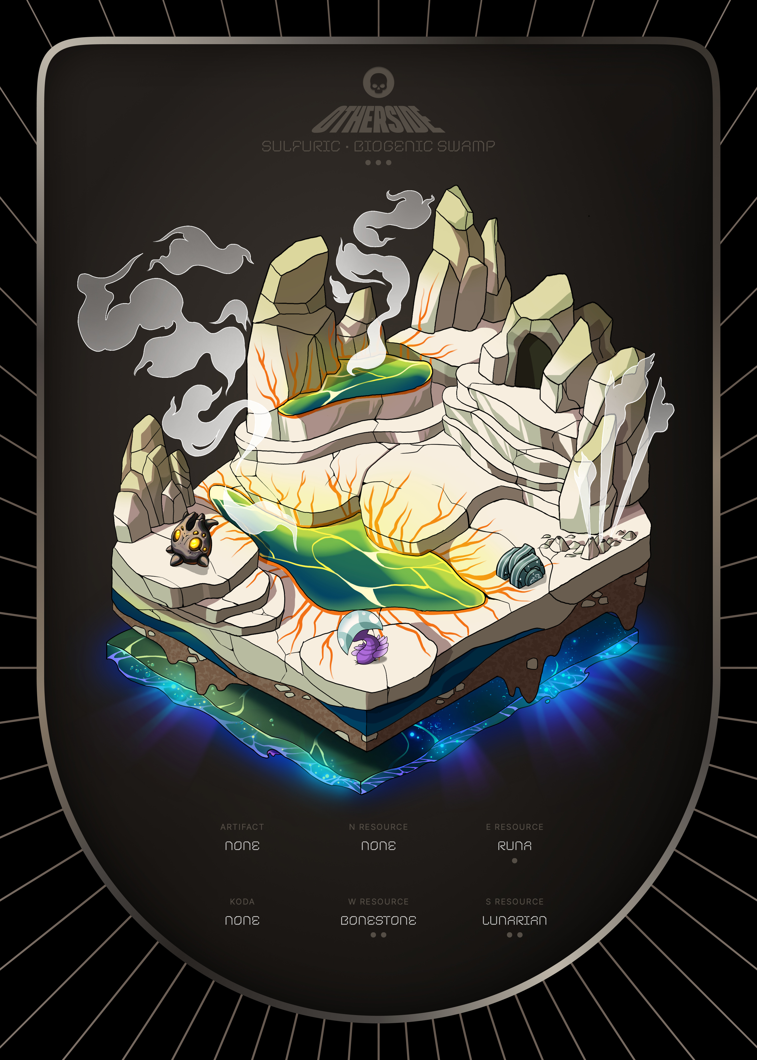 Otherdeed #2297 — Sulfuric