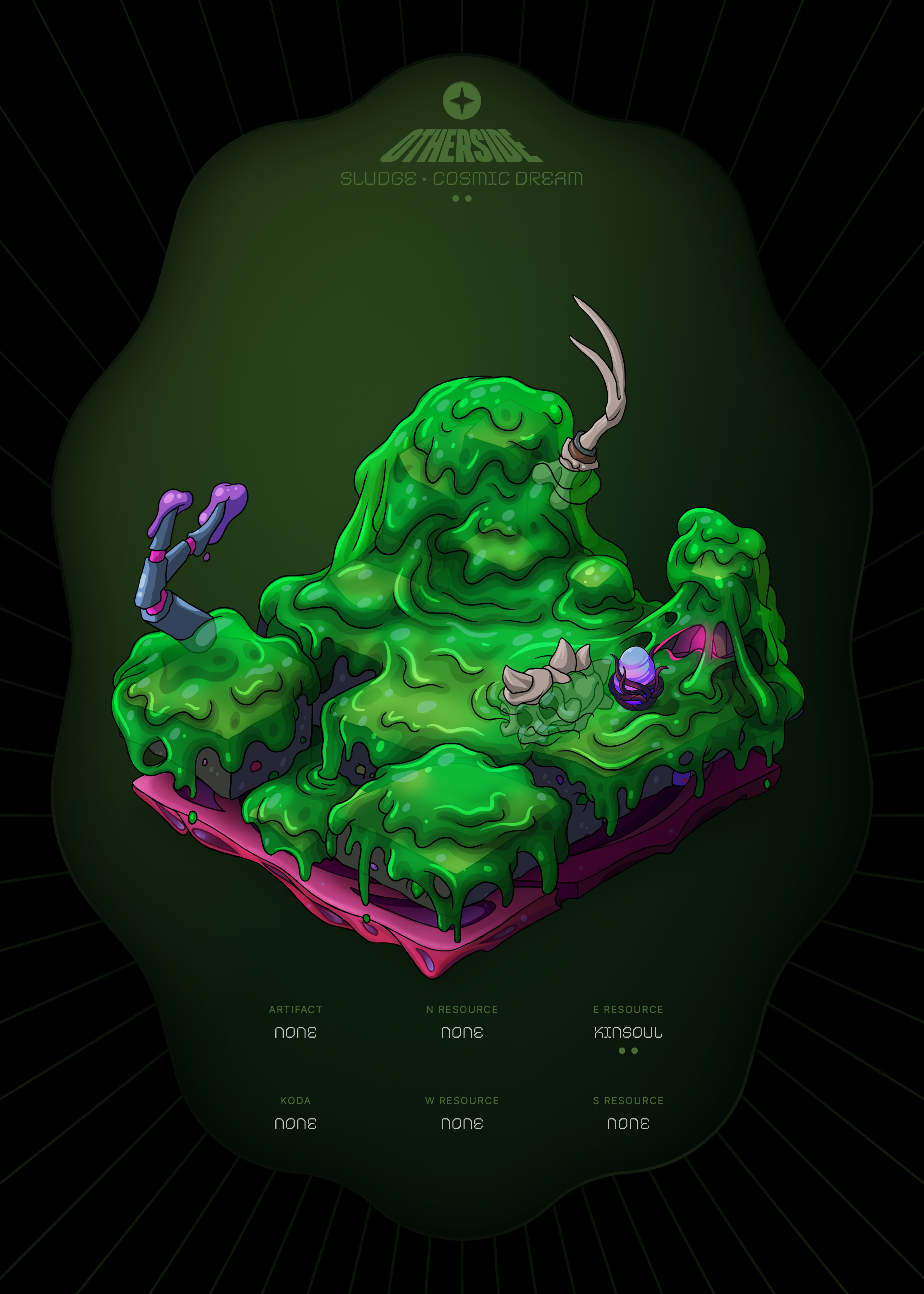 Otherdeed #90768 — Sludge