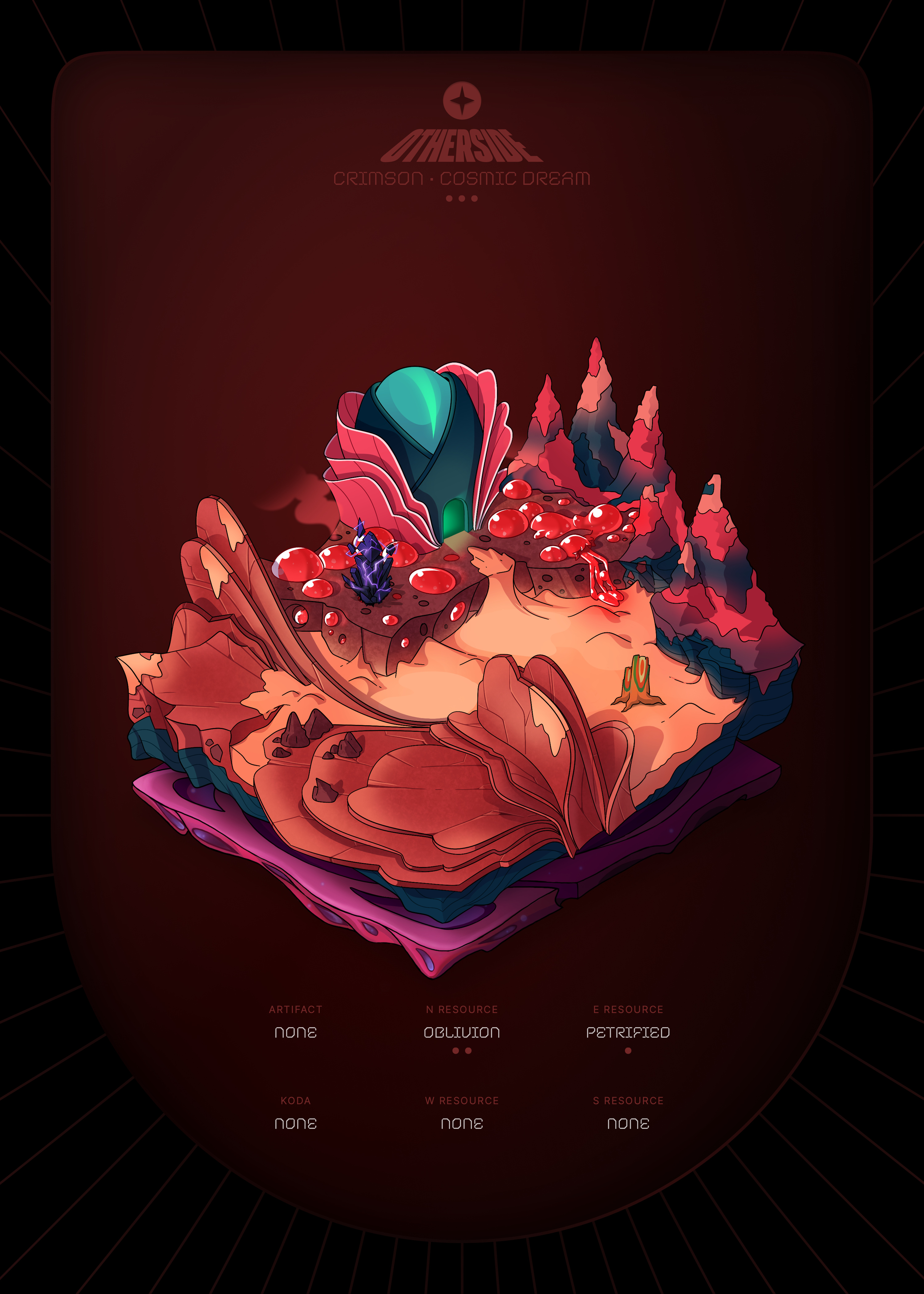 Otherdeed #38656 — Crimson