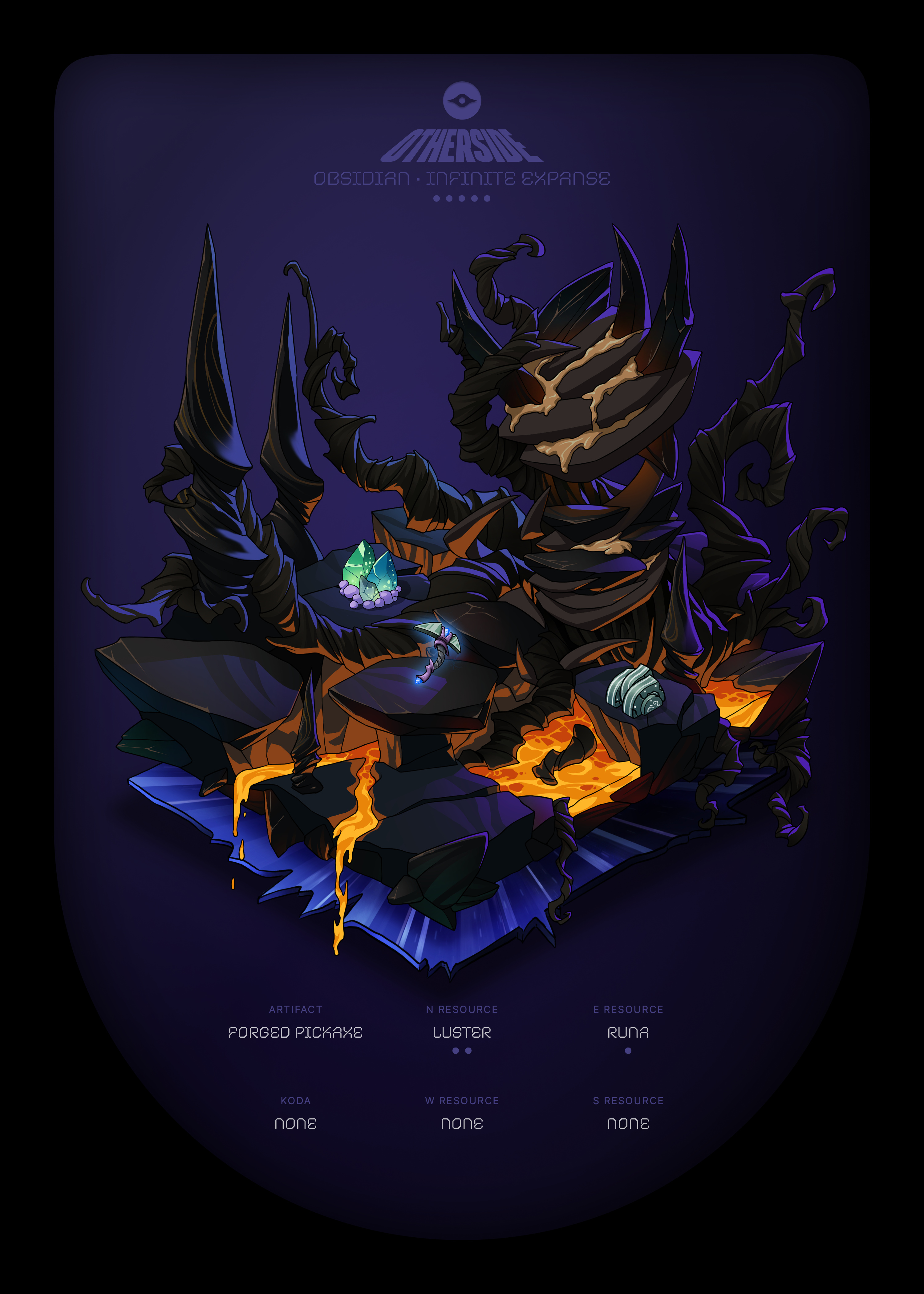 Otherdeed #49282 — Obsidian