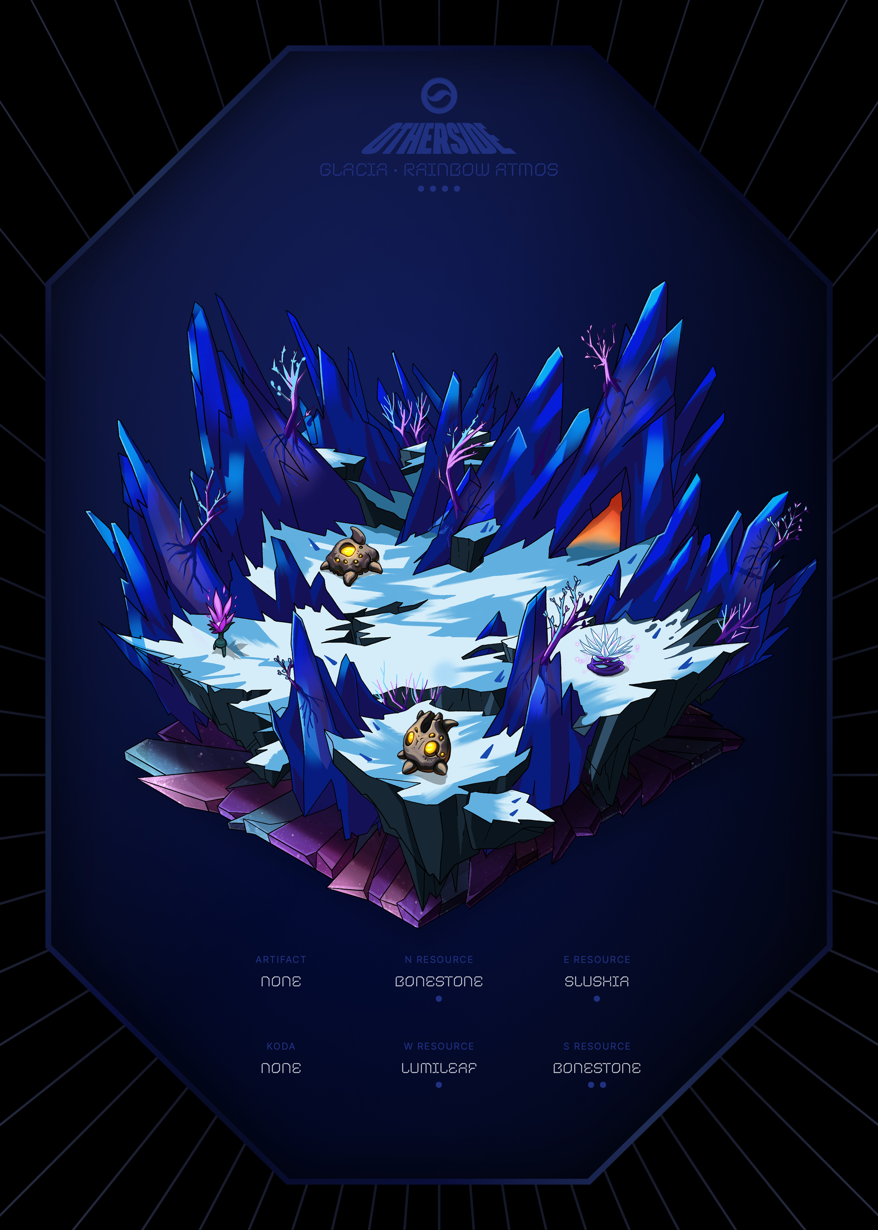 Otherdeed #68626 — Glacia