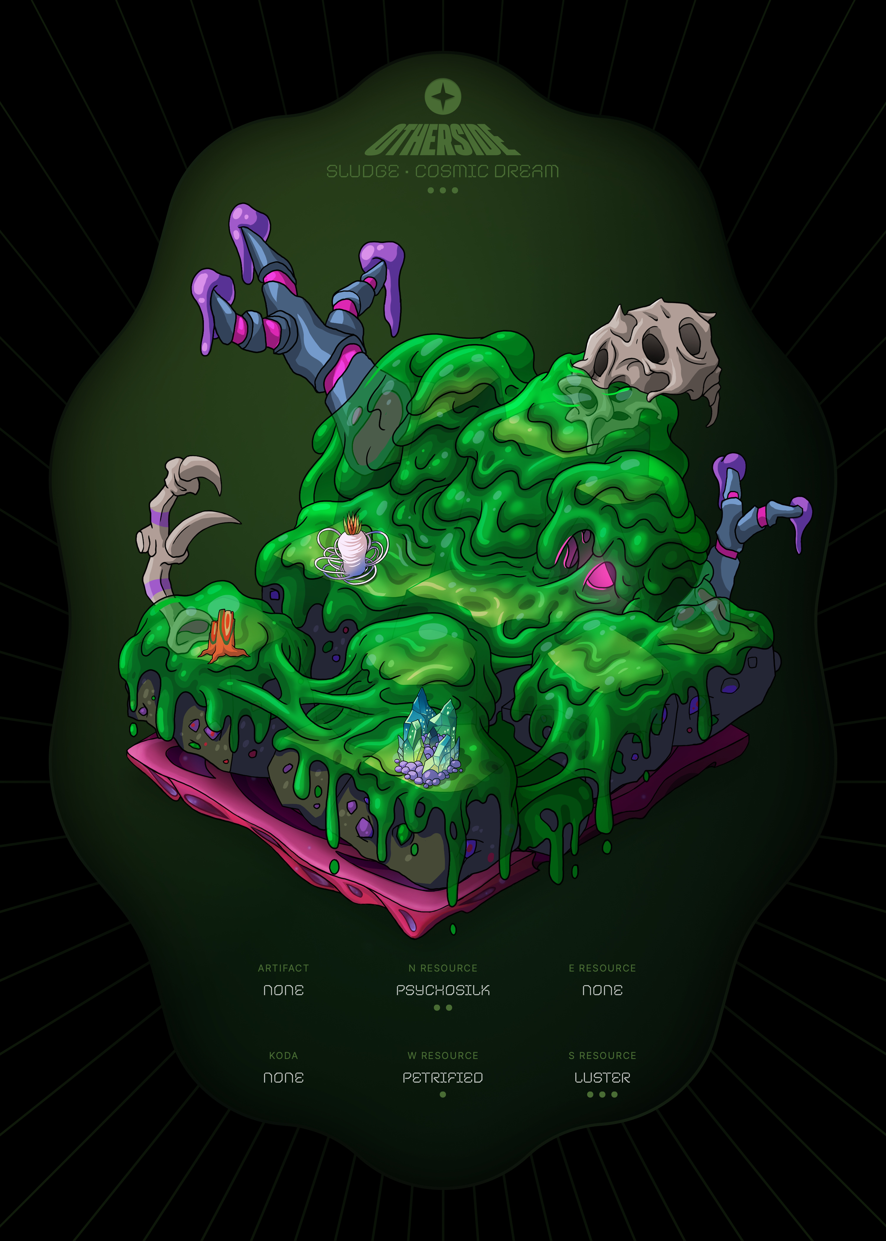Otherdeed #33983 — Sludge