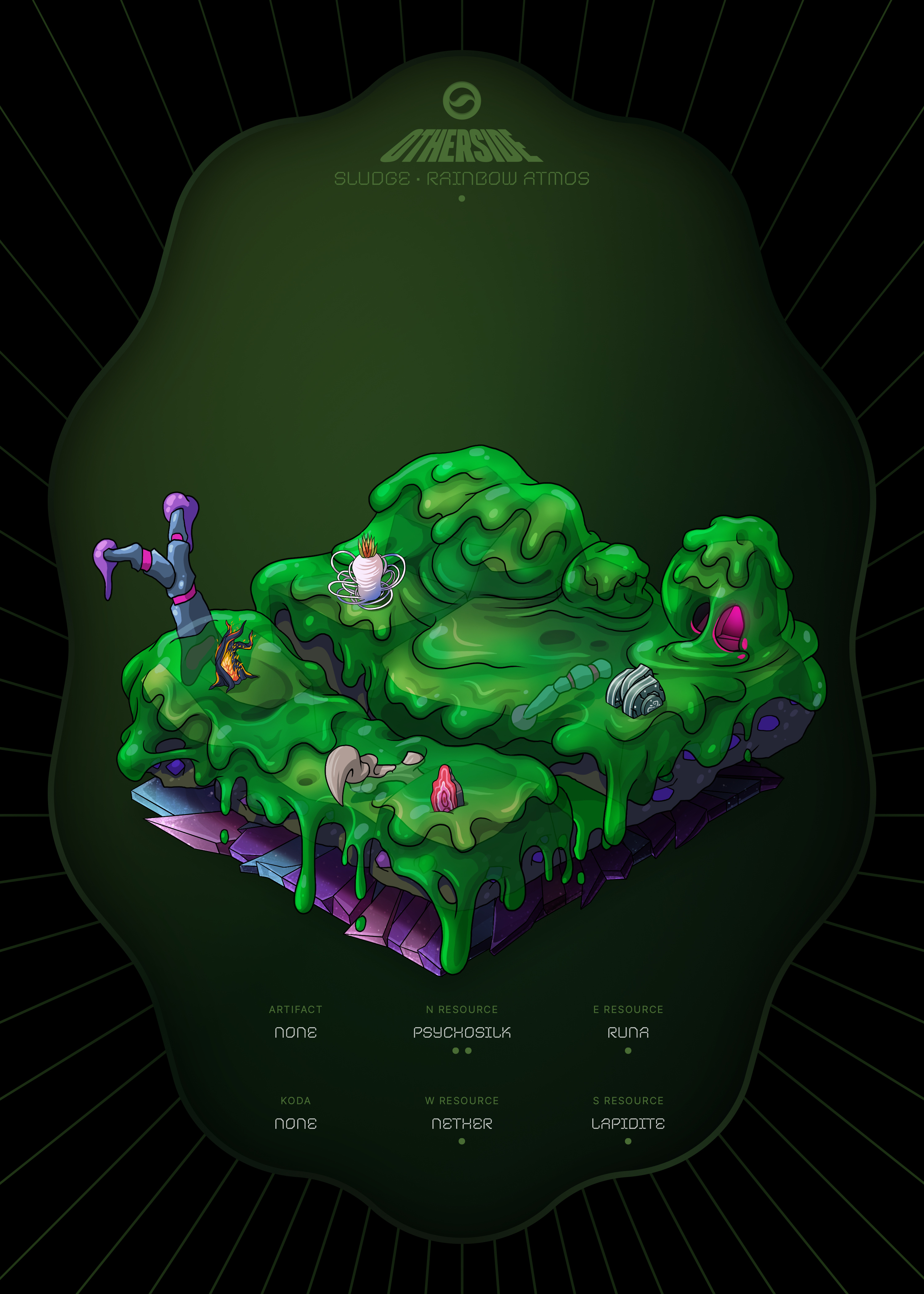 Otherdeed #74940 — Sludge