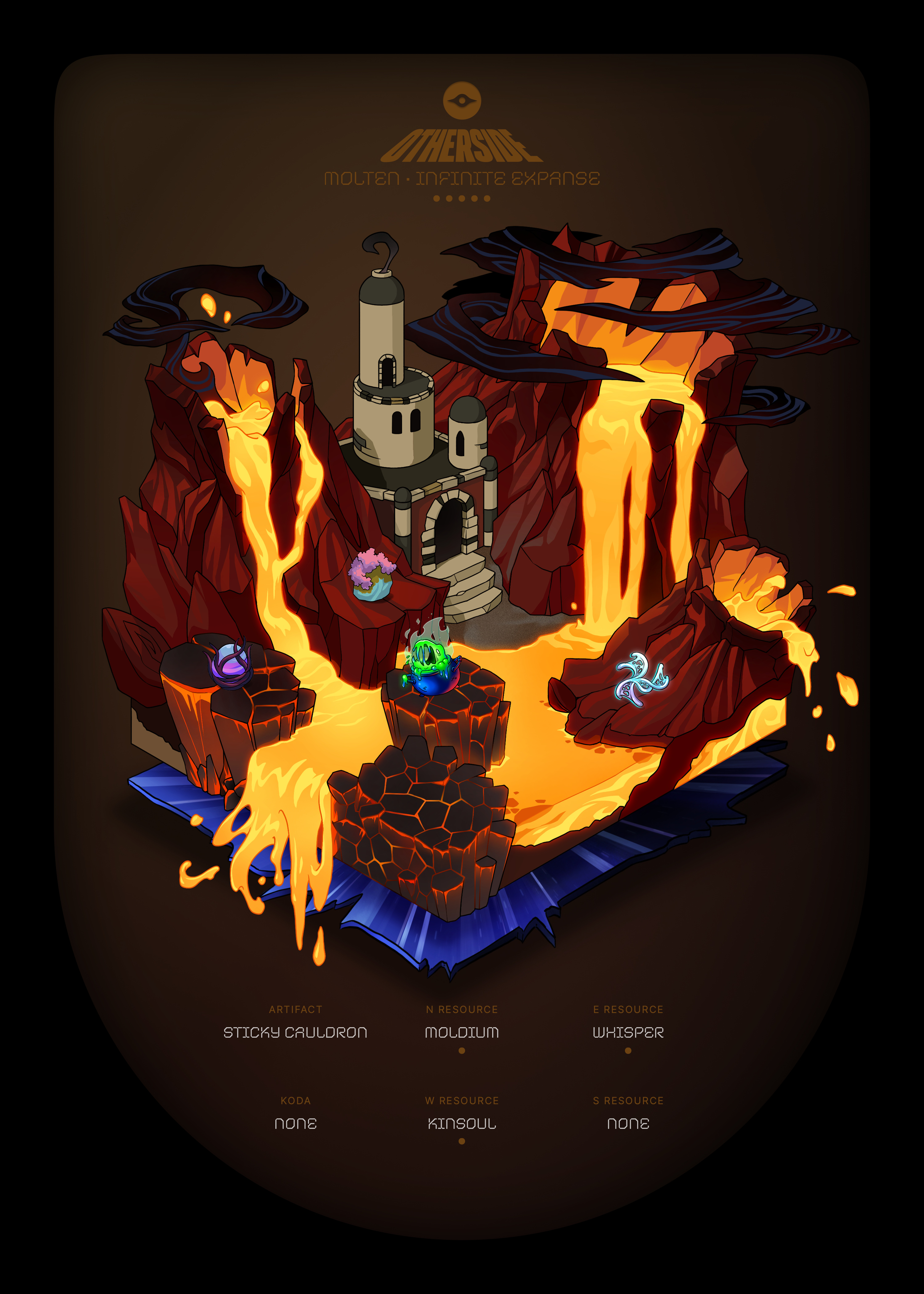 Otherdeed #52250 — Molten