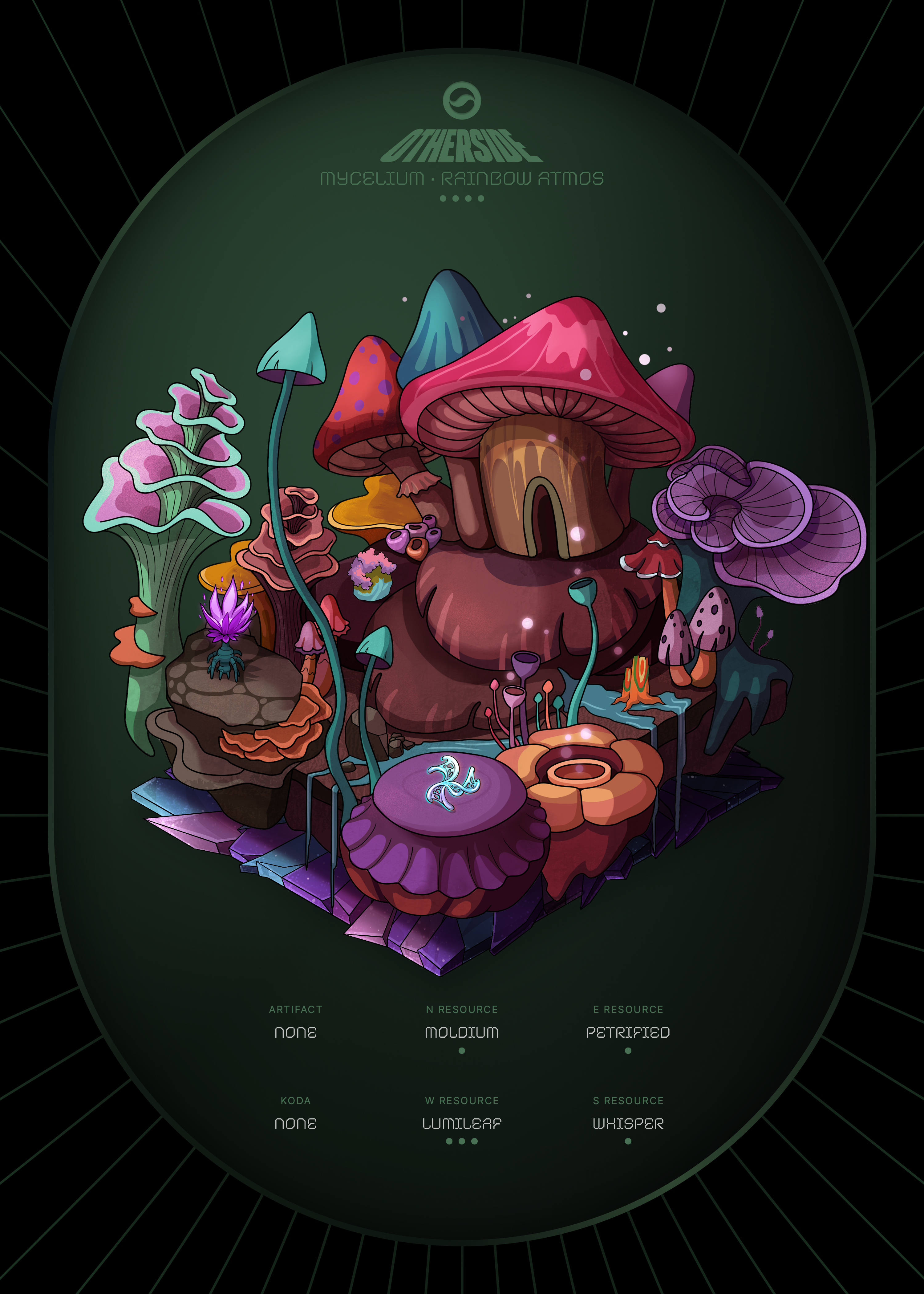 Otherdeed #77851 — Mycelium