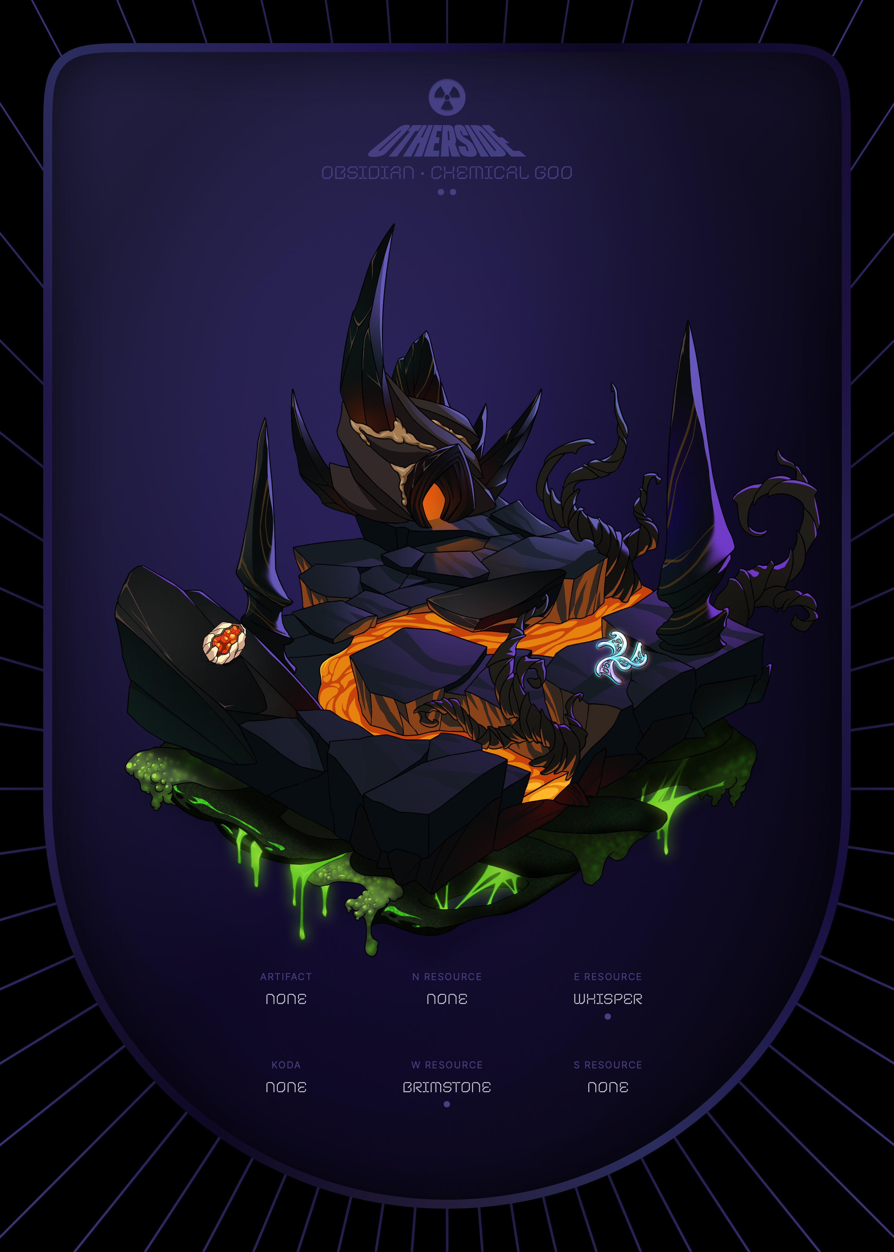 Otherdeed #21288 — Obsidian