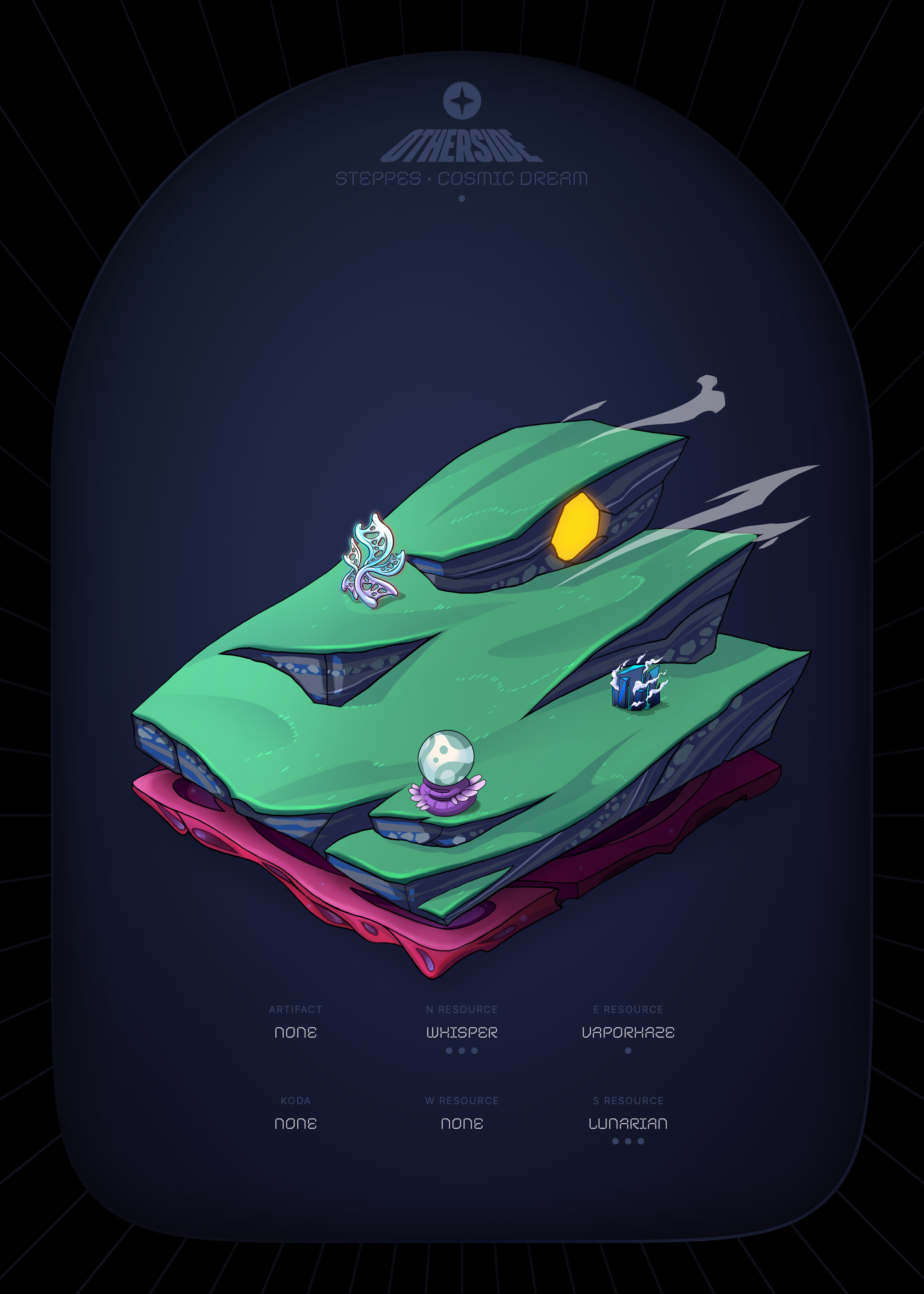 Otherdeed #31416 — Steppes