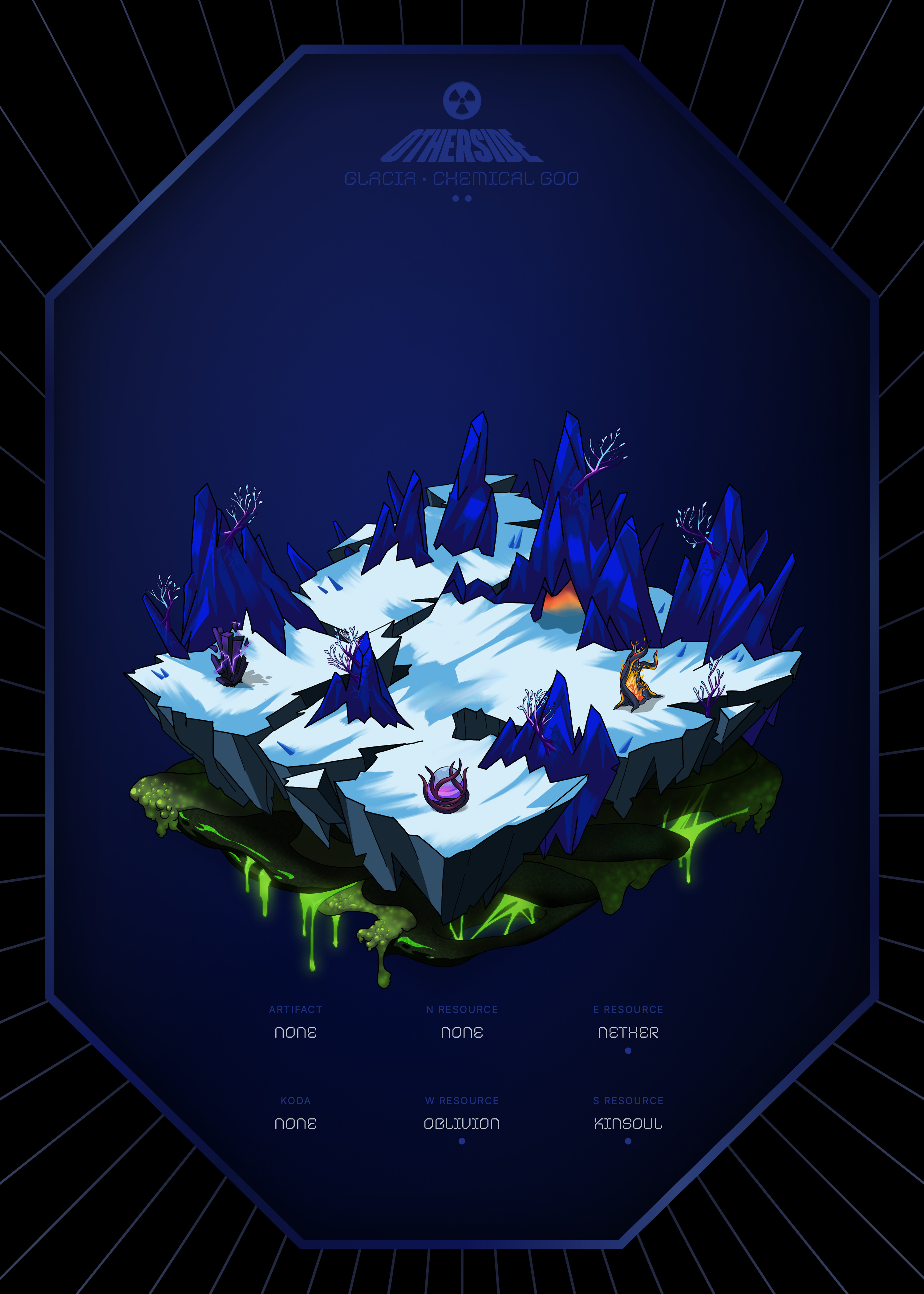 Otherdeed #13001 — Glacia