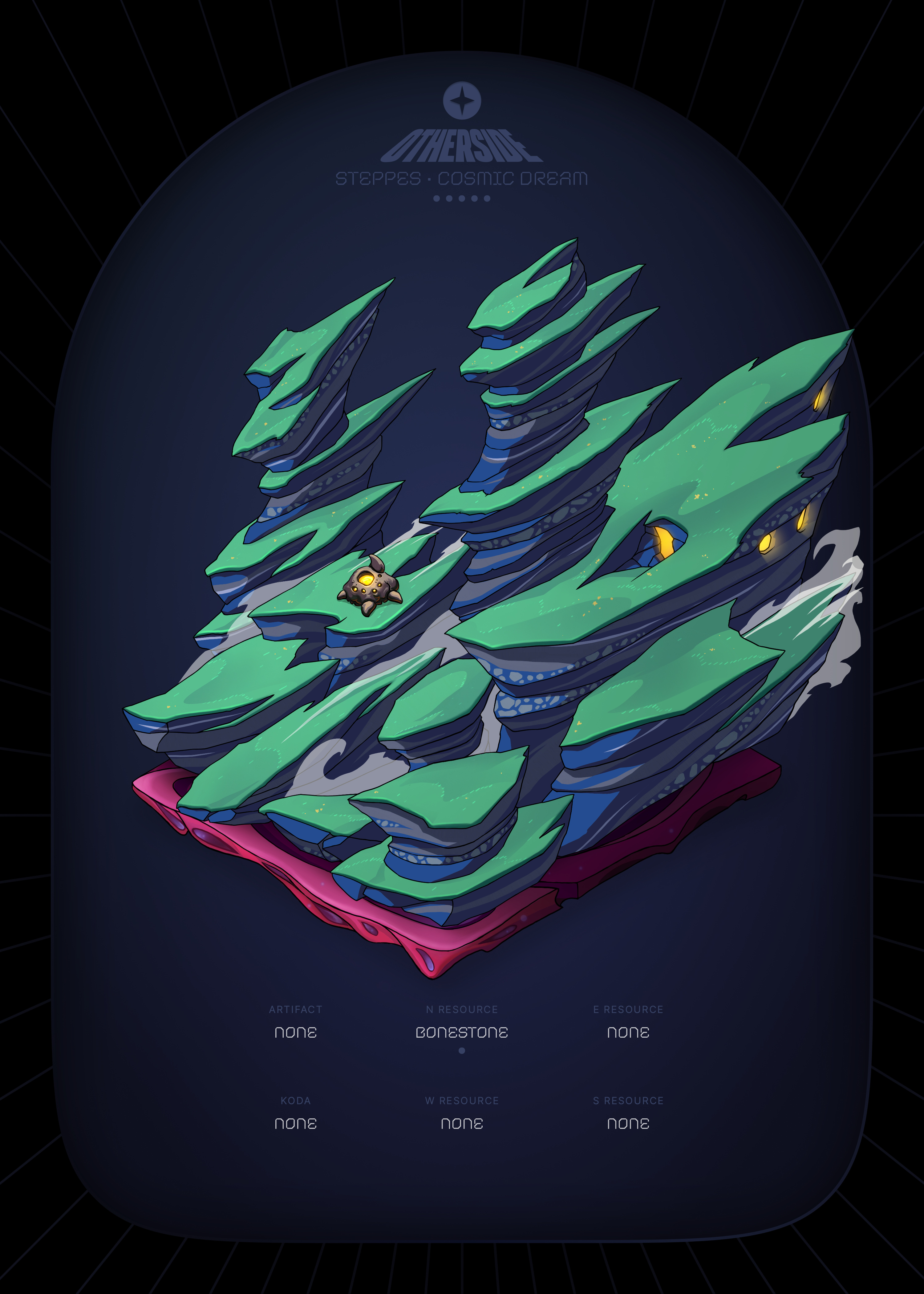 Otherdeed #33116 — Steppes