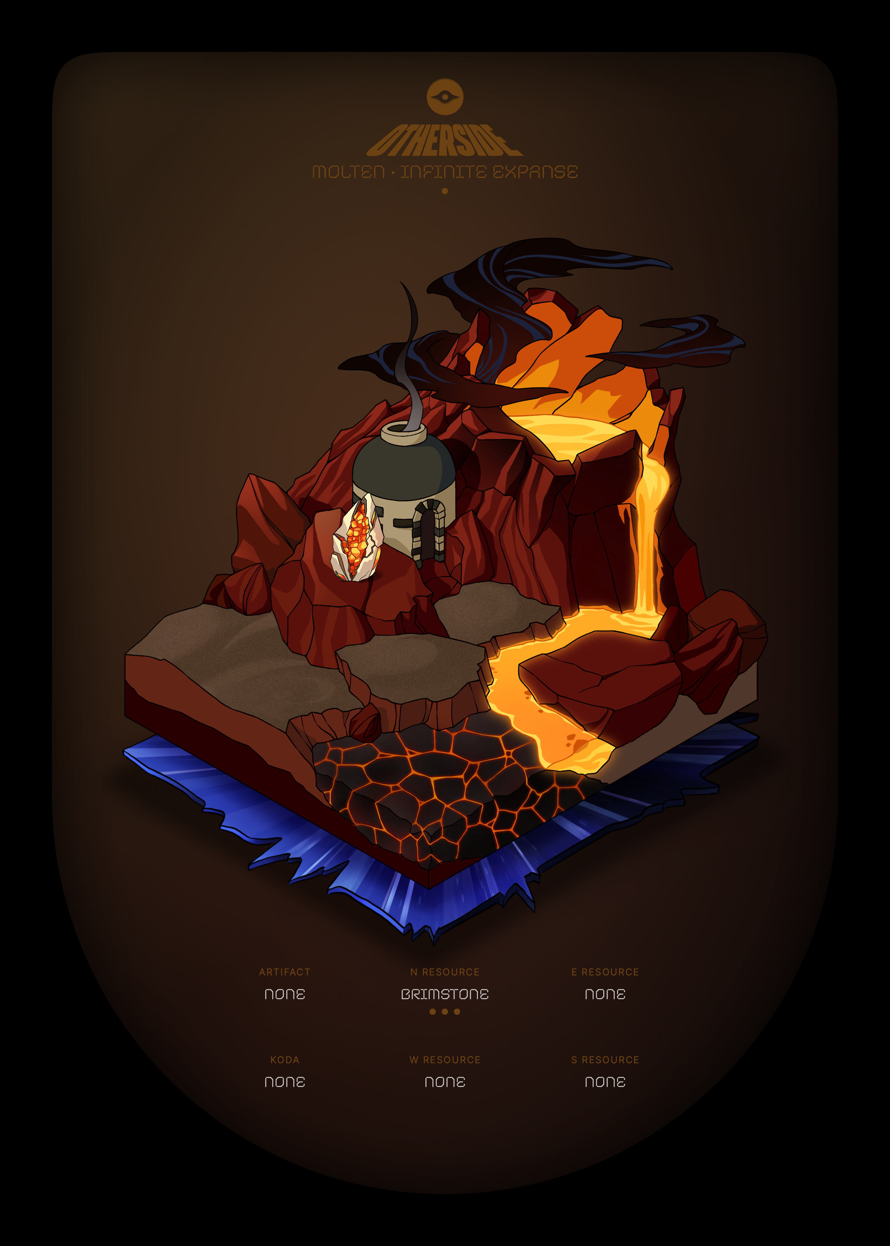Otherdeed #40369 — Molten