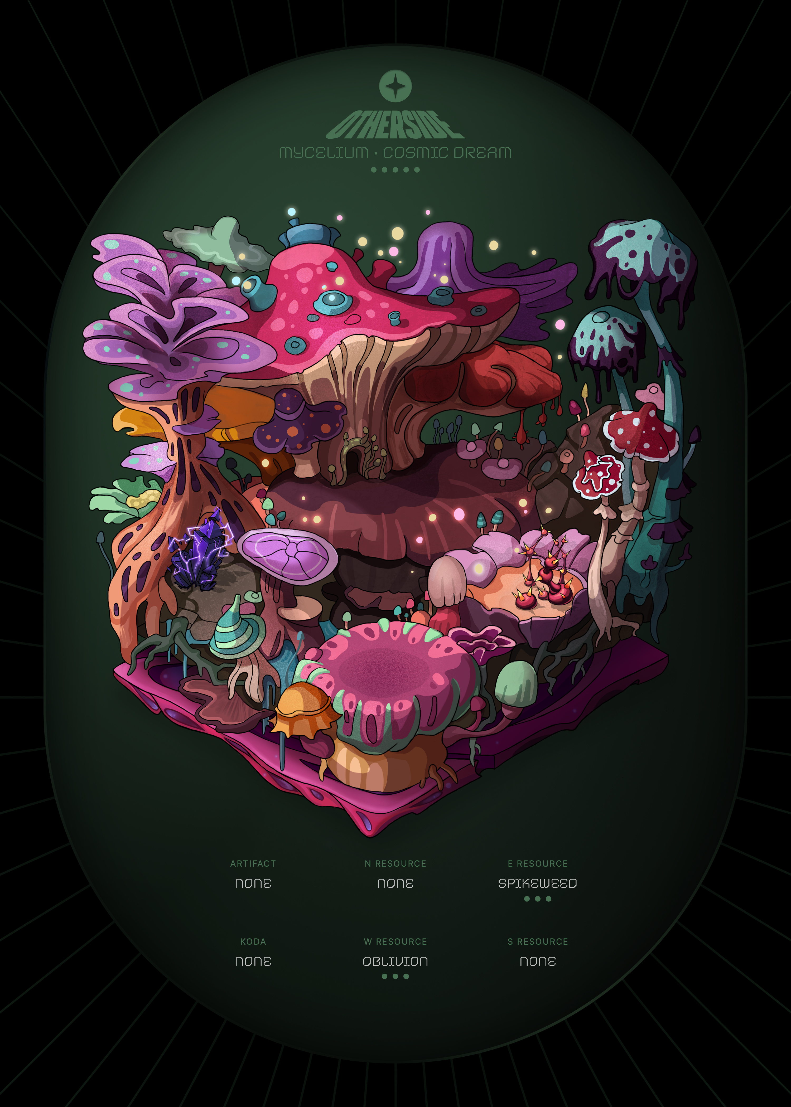Otherdeed #88715 — Mycelium