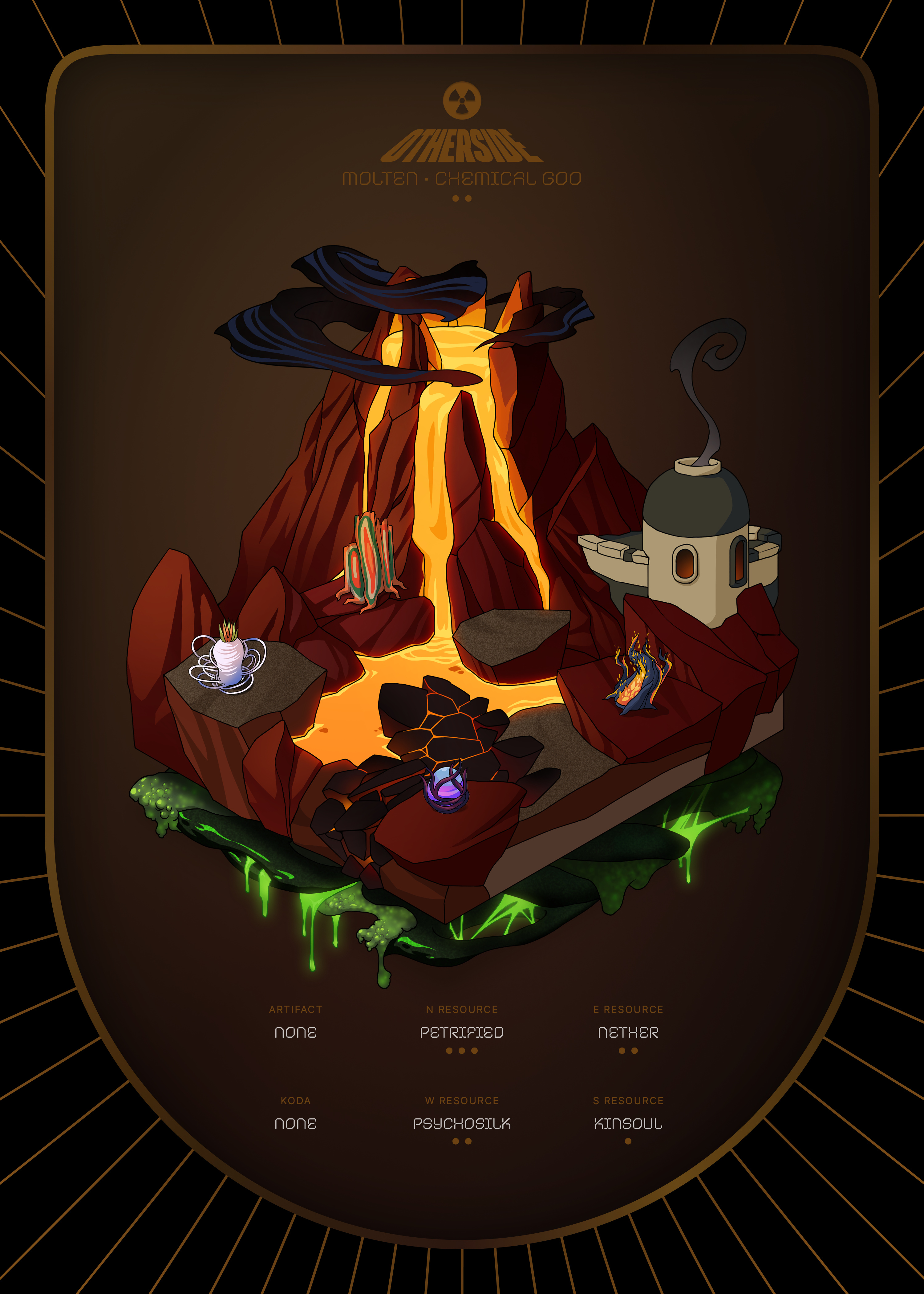 Otherdeed #11476 — Molten