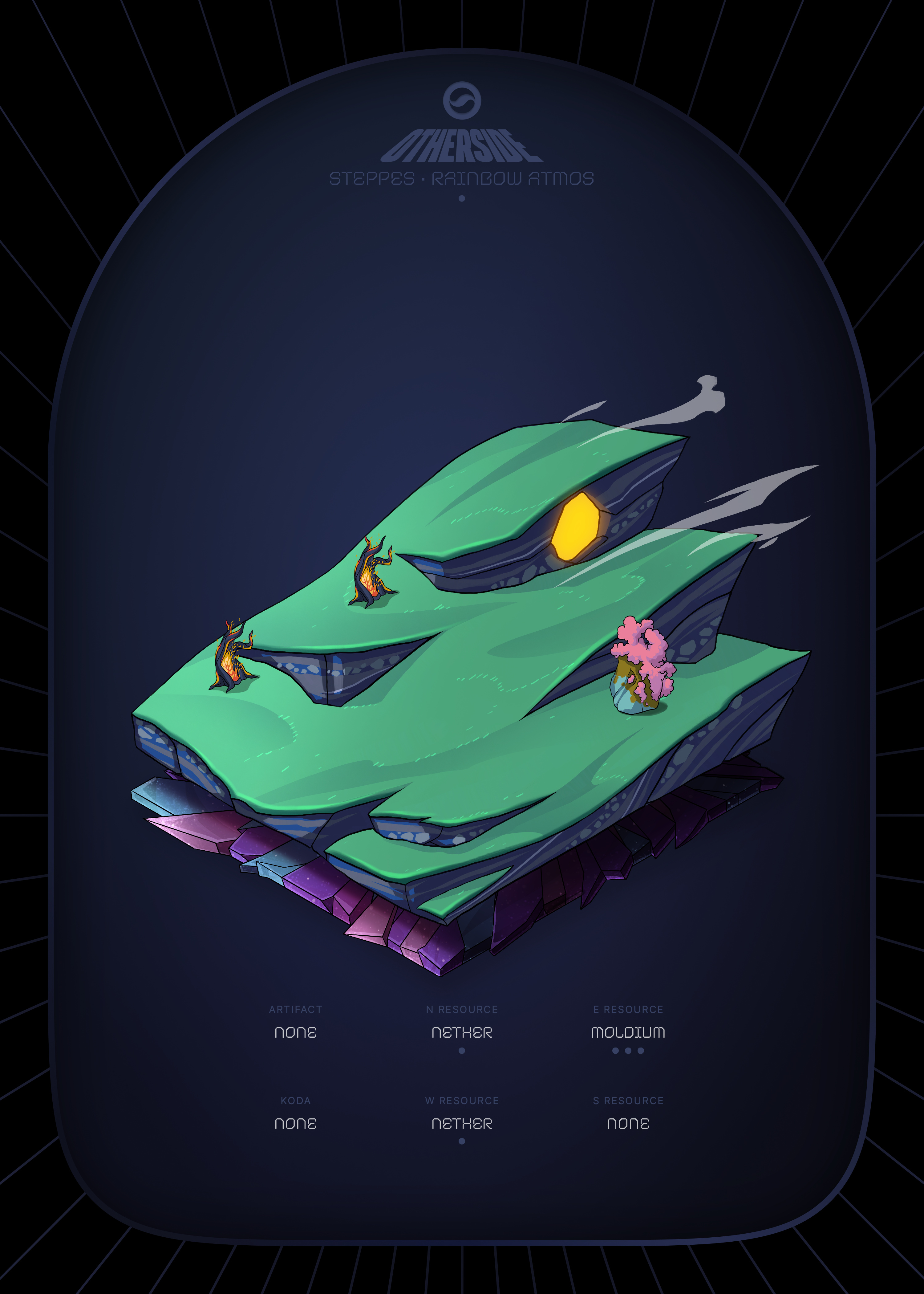 Otherdeed #75300 — Steppes