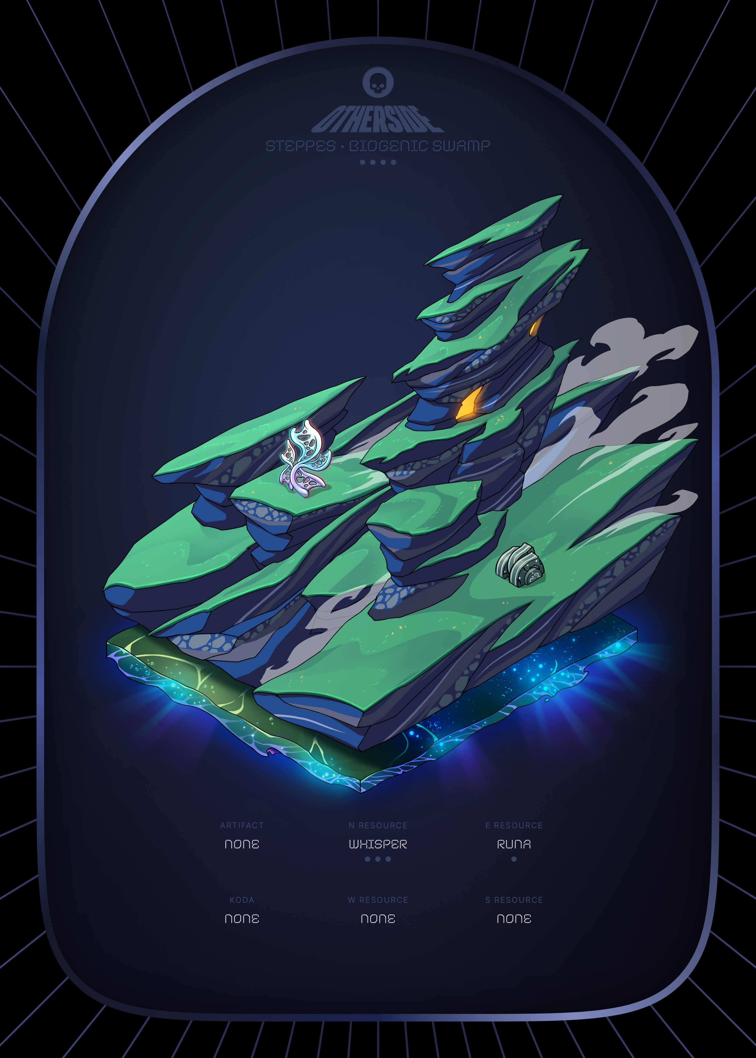 Otherdeed #6109 — Steppes