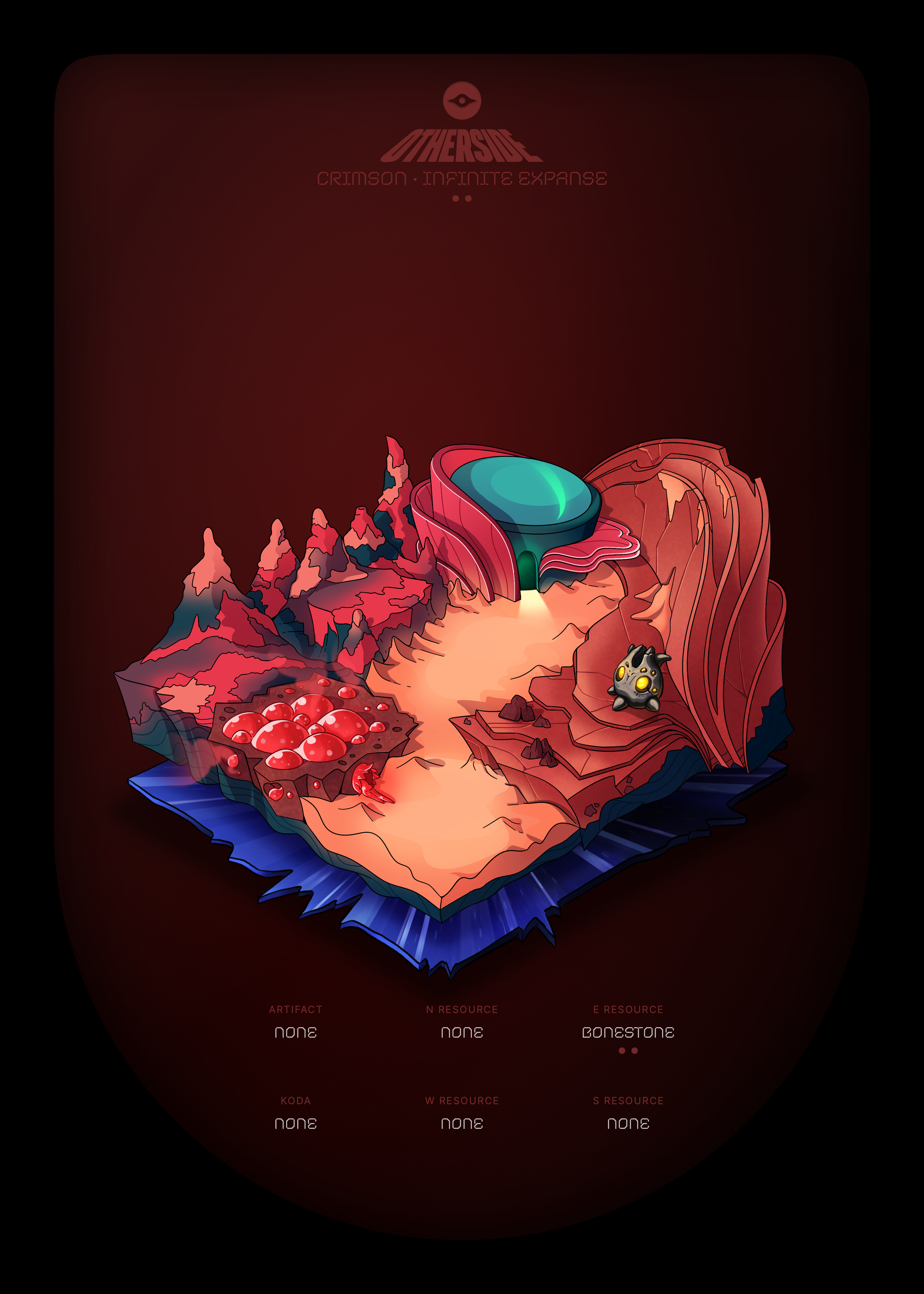 Otherdeed #57094 — Crimson