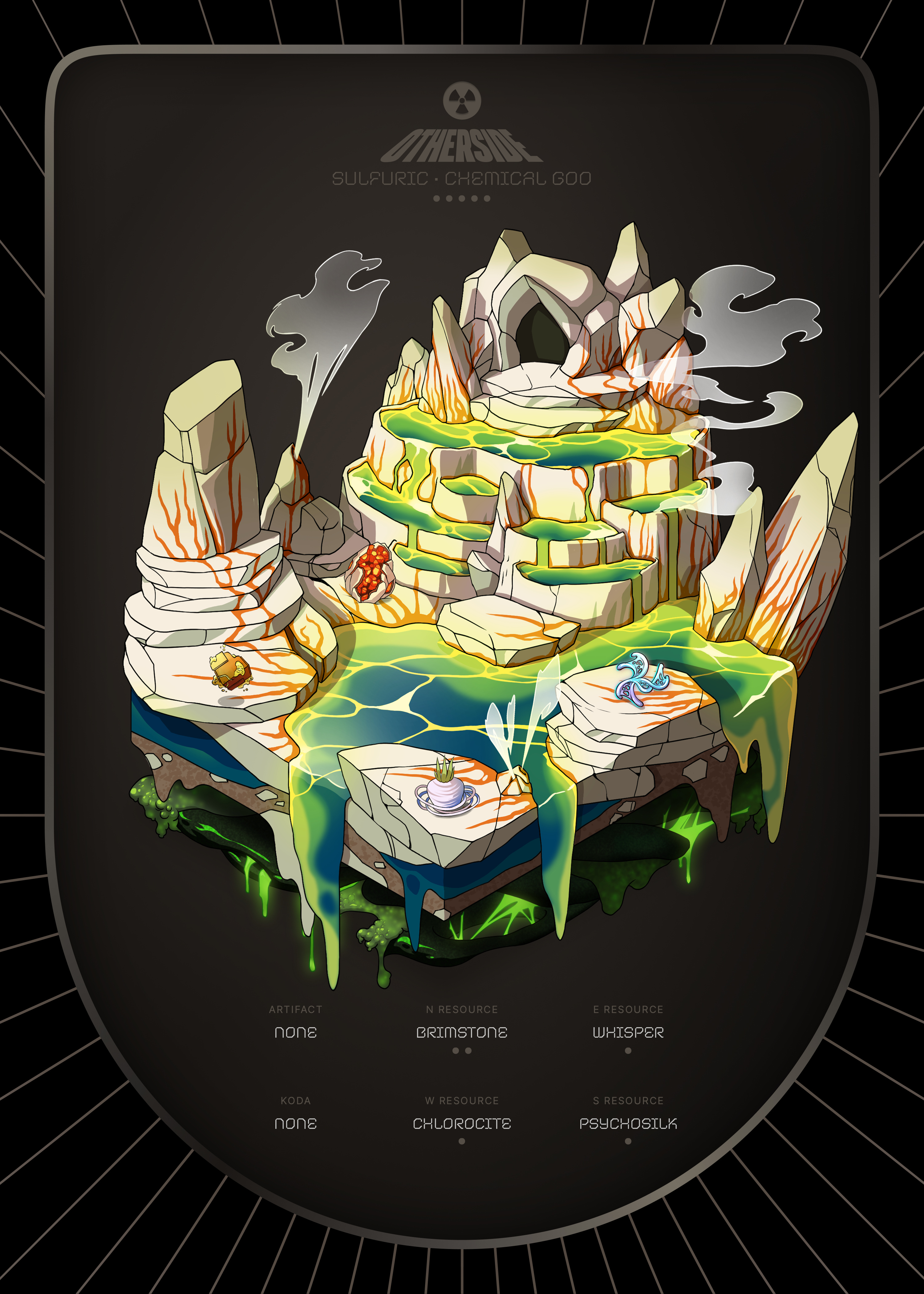 Otherdeed #15618 — Sulfuric